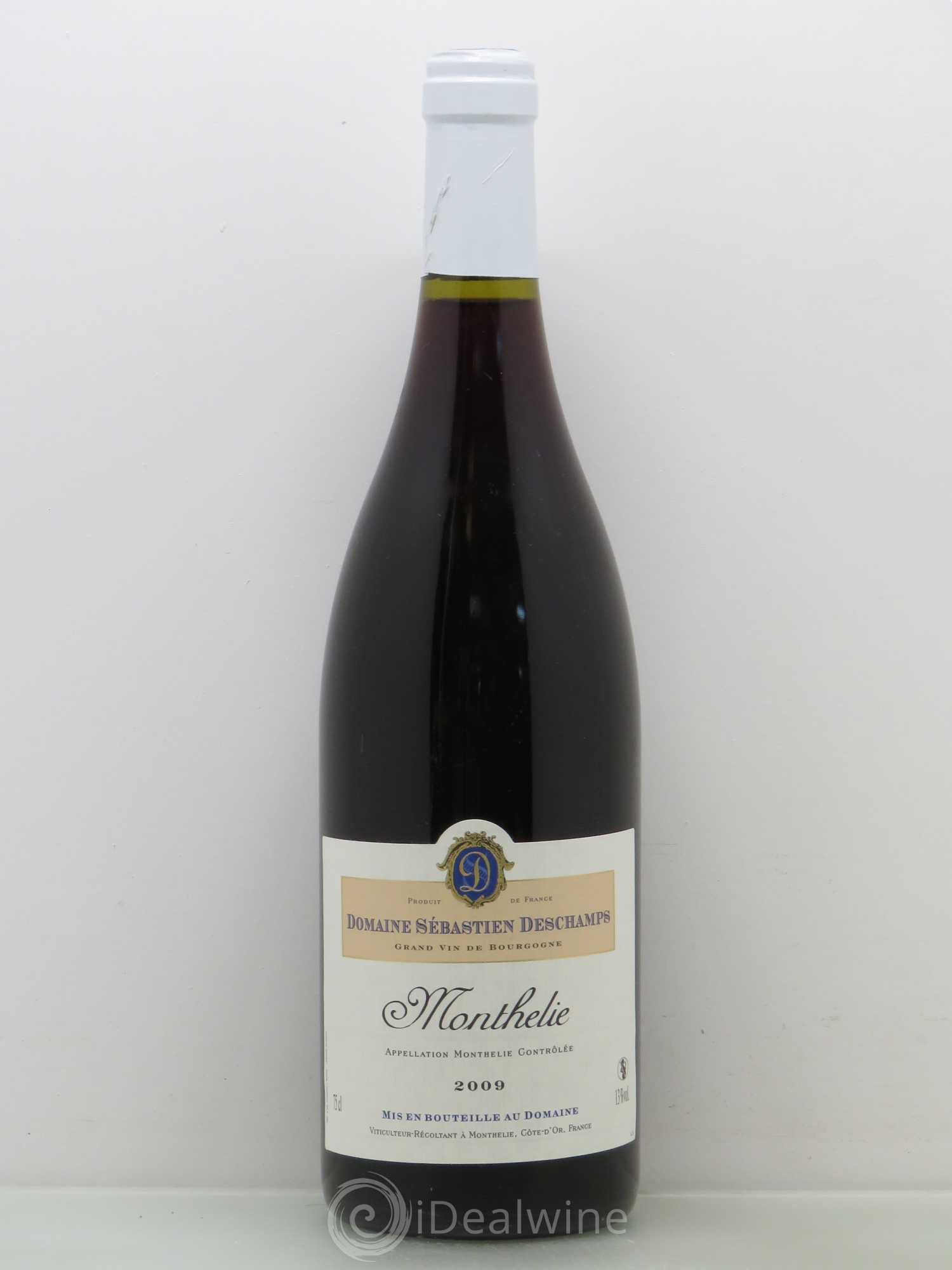 Monthélie Domaine Sébastien Deschamps 2009 - Posten von 1 Flasche - 0