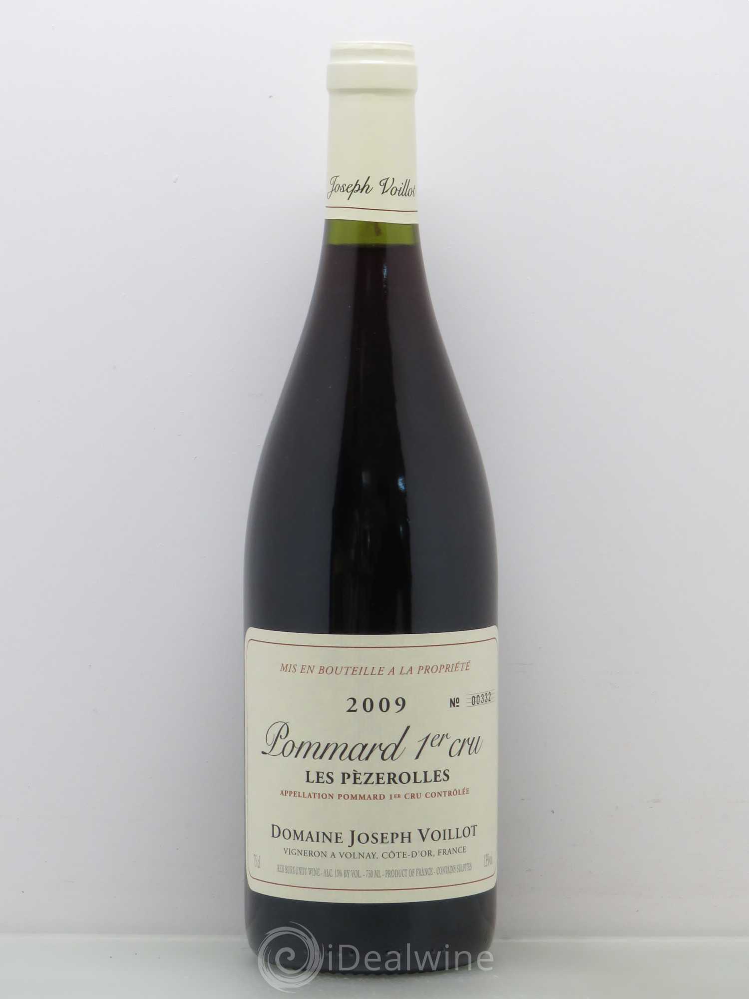 Pommard 1er Cru Les Pezerolles Domaine J. Voillot 2009 - Posten von 1 Flasche - 0