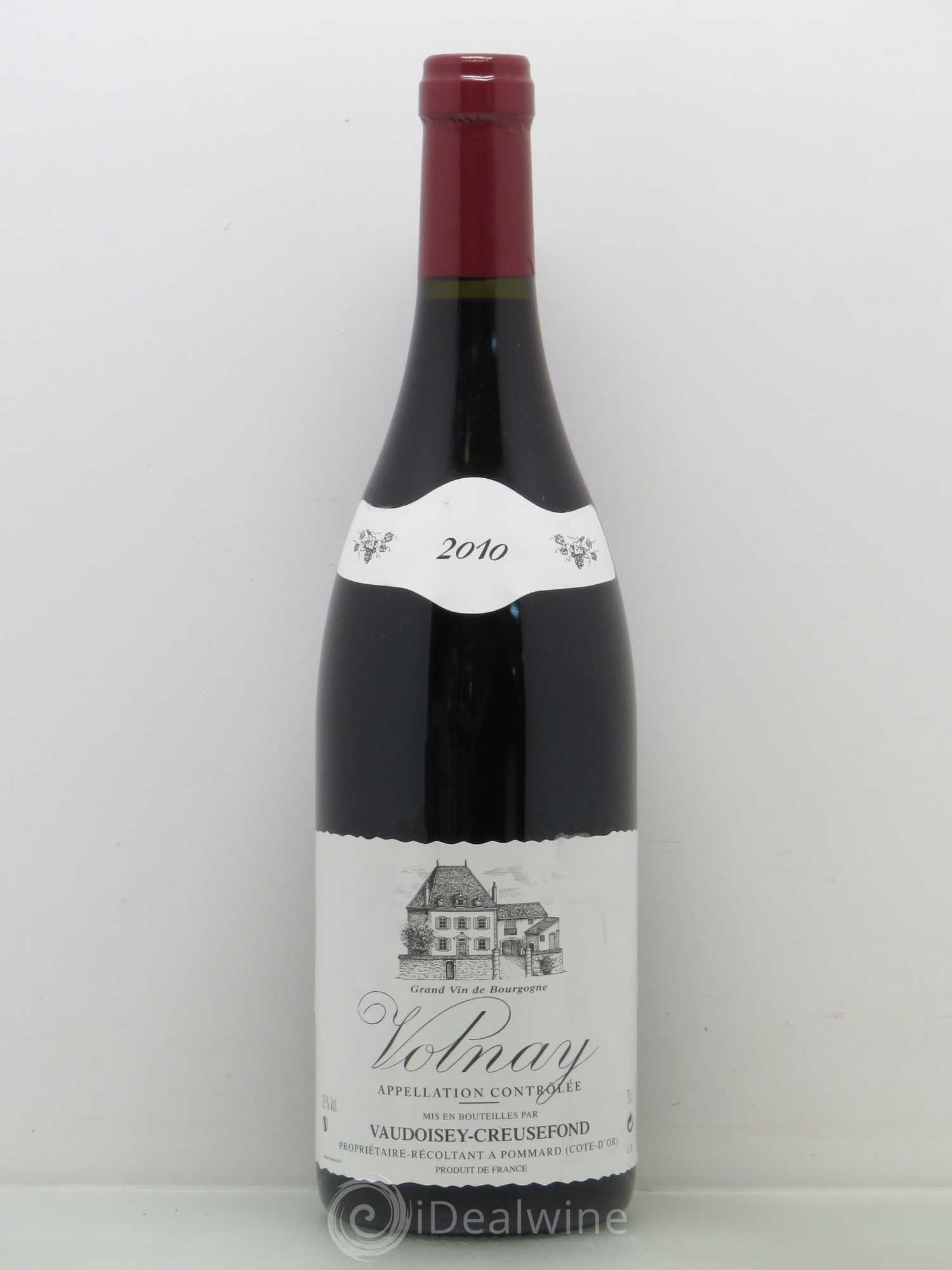 Volnay Domaine Vaudoisey-Creusefond 2010 - Lot de 1 bouteille - 0