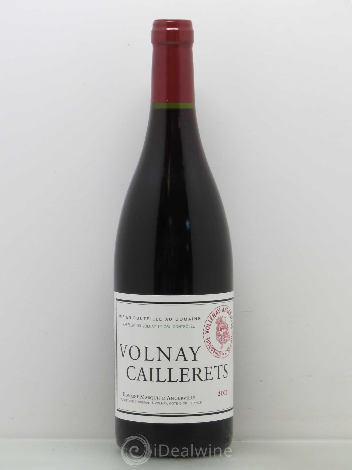 Volnay 1er Cru Caillerets Marquis d'Angerville (Domaine) 2011 - Lot de 1 bouteille - 0