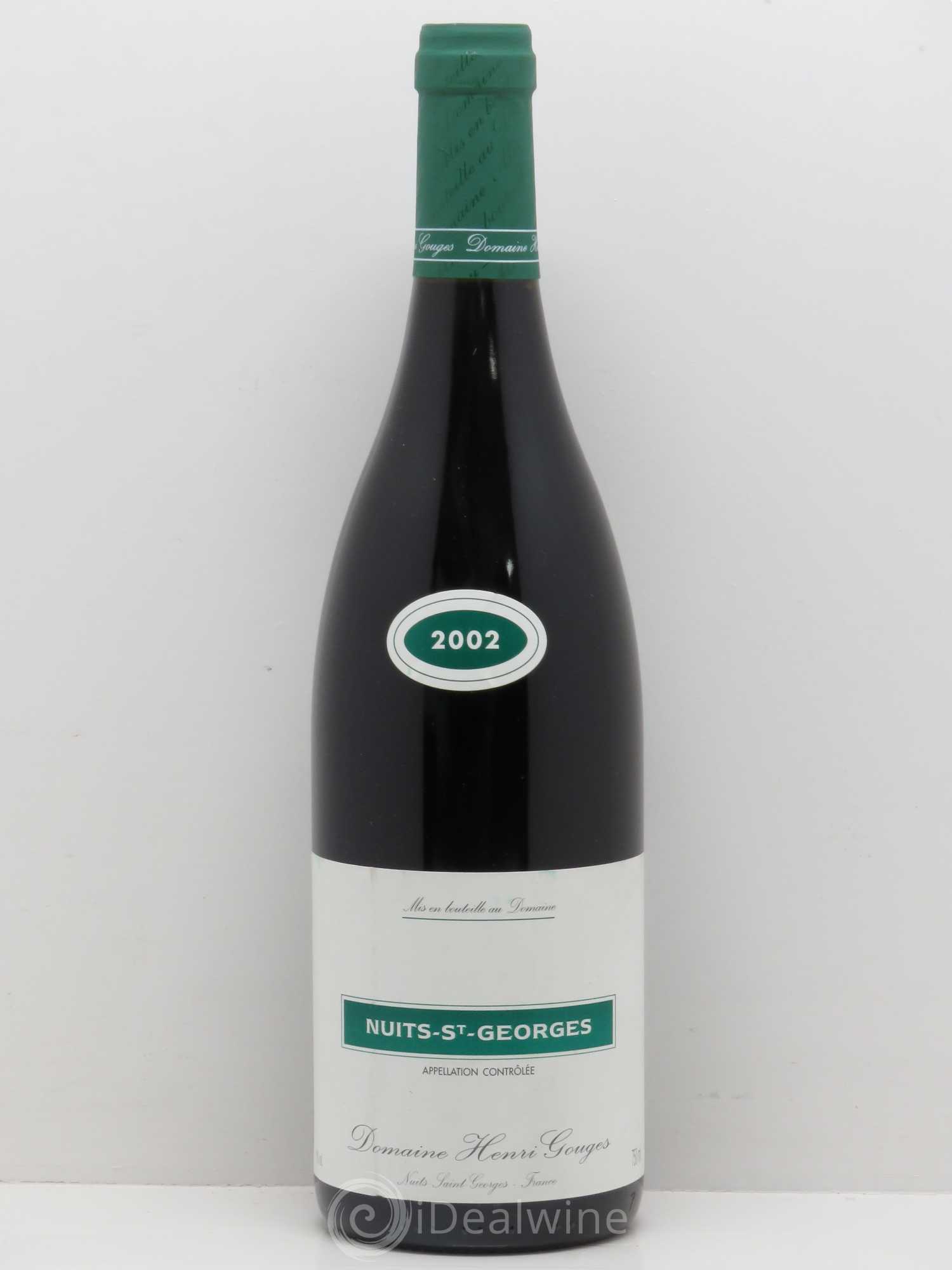 Nuits-Saint-Georges 1er Cru Domaine H. Gouges 2002 - Lot of 1 bottle - 0