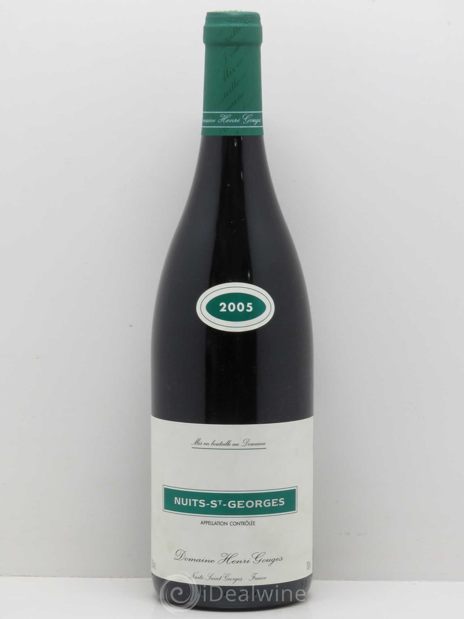 Nuits-Saint-Georges Domaine H.Gouges 2005 - Lot de 1 bouteille - 0