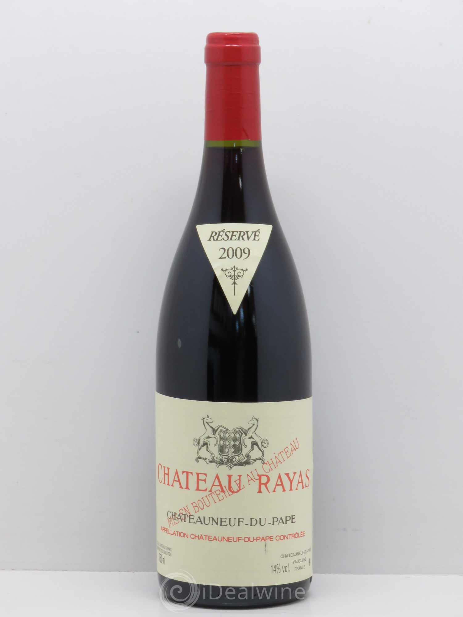 Châteauneuf-du-Pape Château Rayas Emmanuel Reynaud 2009 - Lot de 1 bouteille - 0