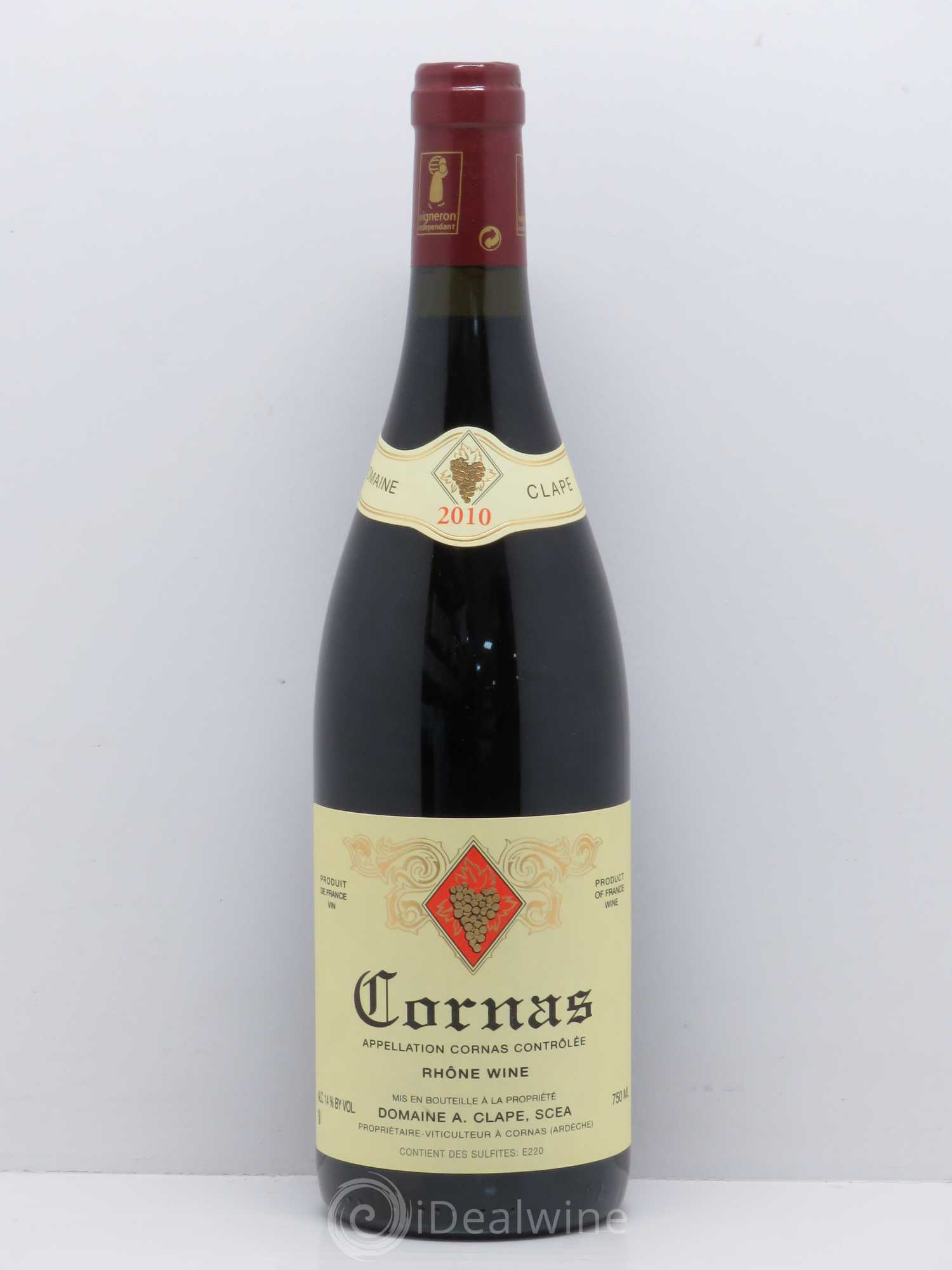 Cornas Auguste Clape 2010 - Lot de 1 bouteille - 0