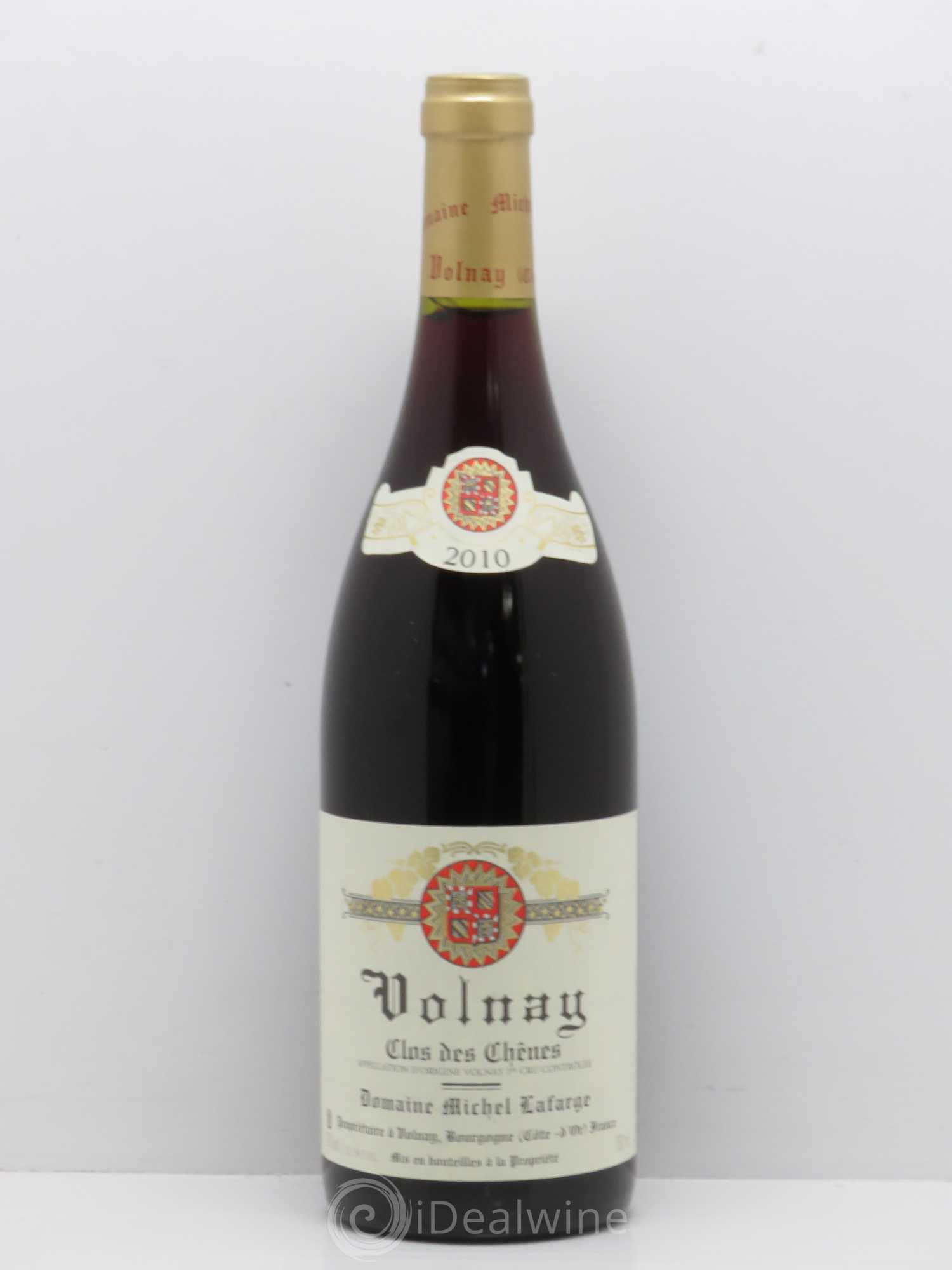 Volnay 1er Cru Clos des Chênes Lafarge (Domaine) 2010 - Lot de 1 bouteille - 0