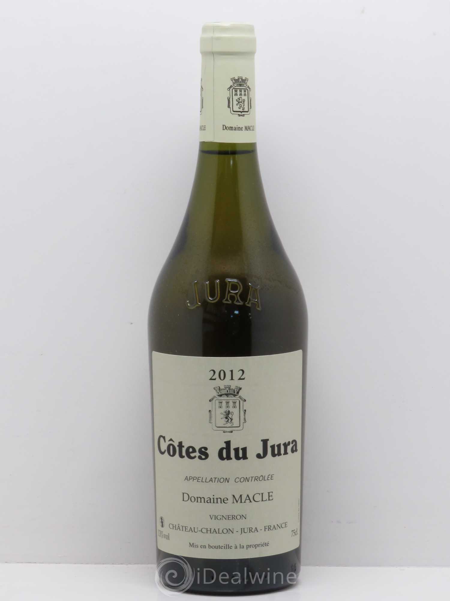 Côtes du Jura Jean Macle 2012 - Lot de 1 bouteille - 0