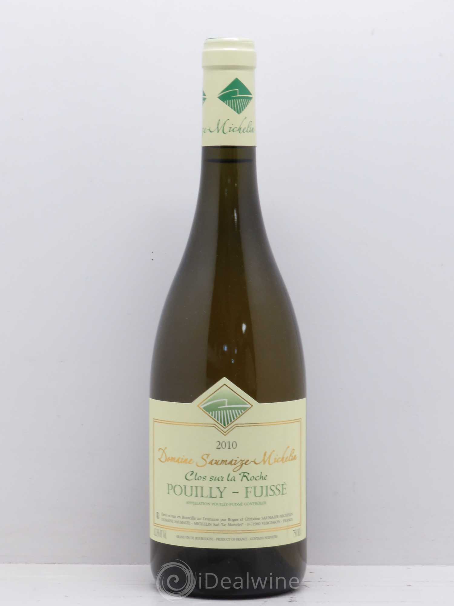 Pouilly-Fuissé Clos Sur La Roche Saumaize Michelin 2010 - Posten von 1 Flasche - 0
