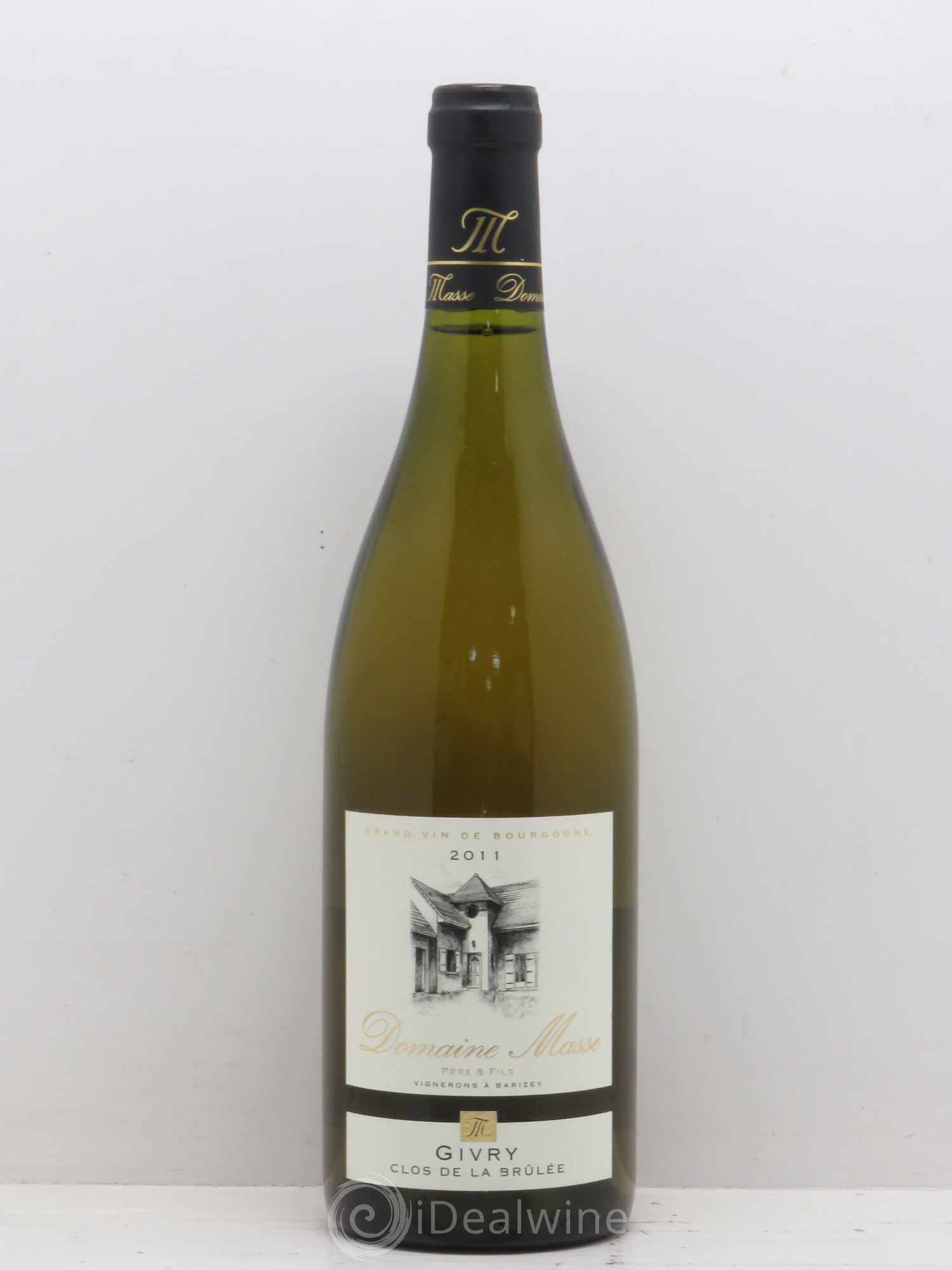 Givry Clos De La Brûlee Masse Pere Et Fils 2011 - Posten von 1 Flasche - 0