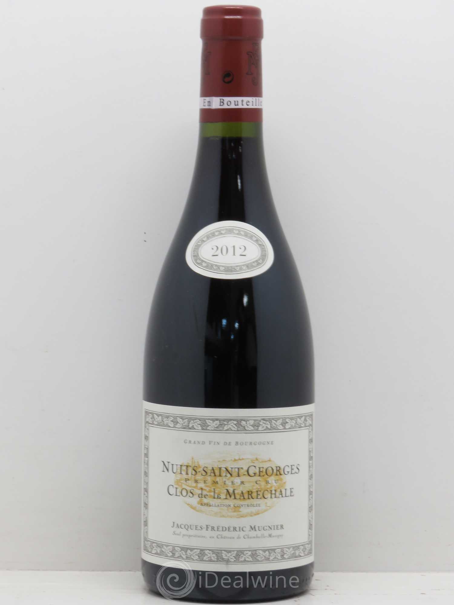 Nuits-Saint-Georges 1er Cru Clos de La Maréchale Jacques-Frédéric Mugnier 2012 - Lot de 1 bouteille - 0