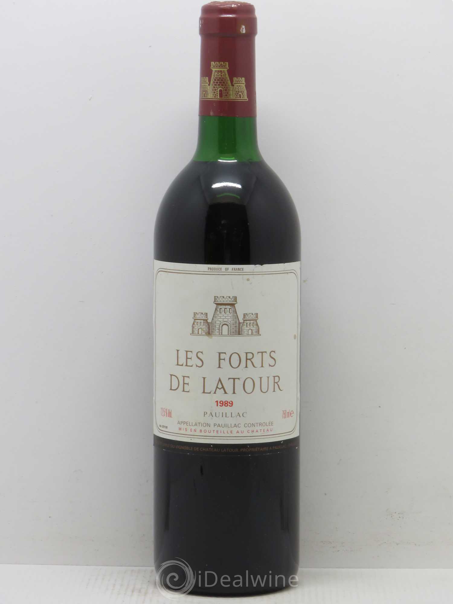 Les Forts de Latour Second Vin 1989 - Lot de 1 bouteille - 0