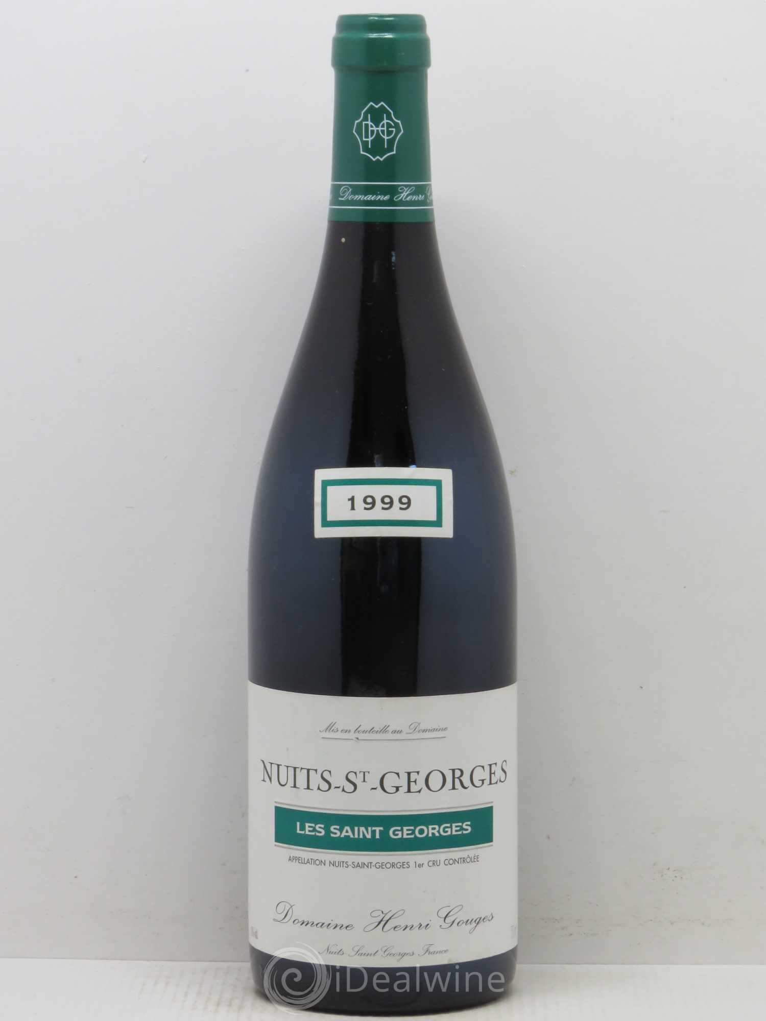 Nuits-Saint-Georges 1er Cru Les Saints Georges Henri Gouges 1999 - Lot de 1 bouteille - 0