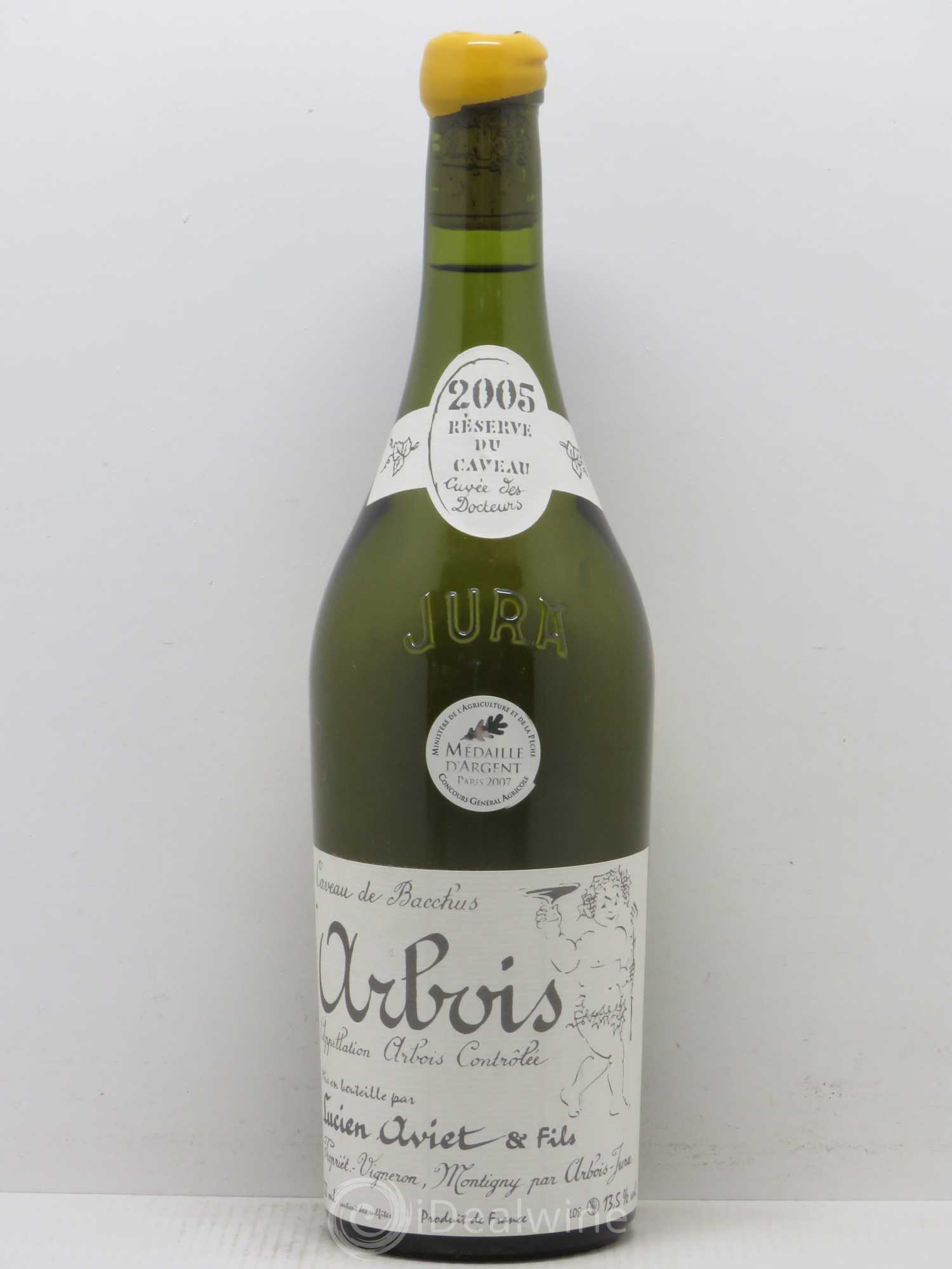 Arbois Cuvée des Docteurs Domaine Lucien Aviet et Fils 2005 - Posten von 1 Flasche - 0