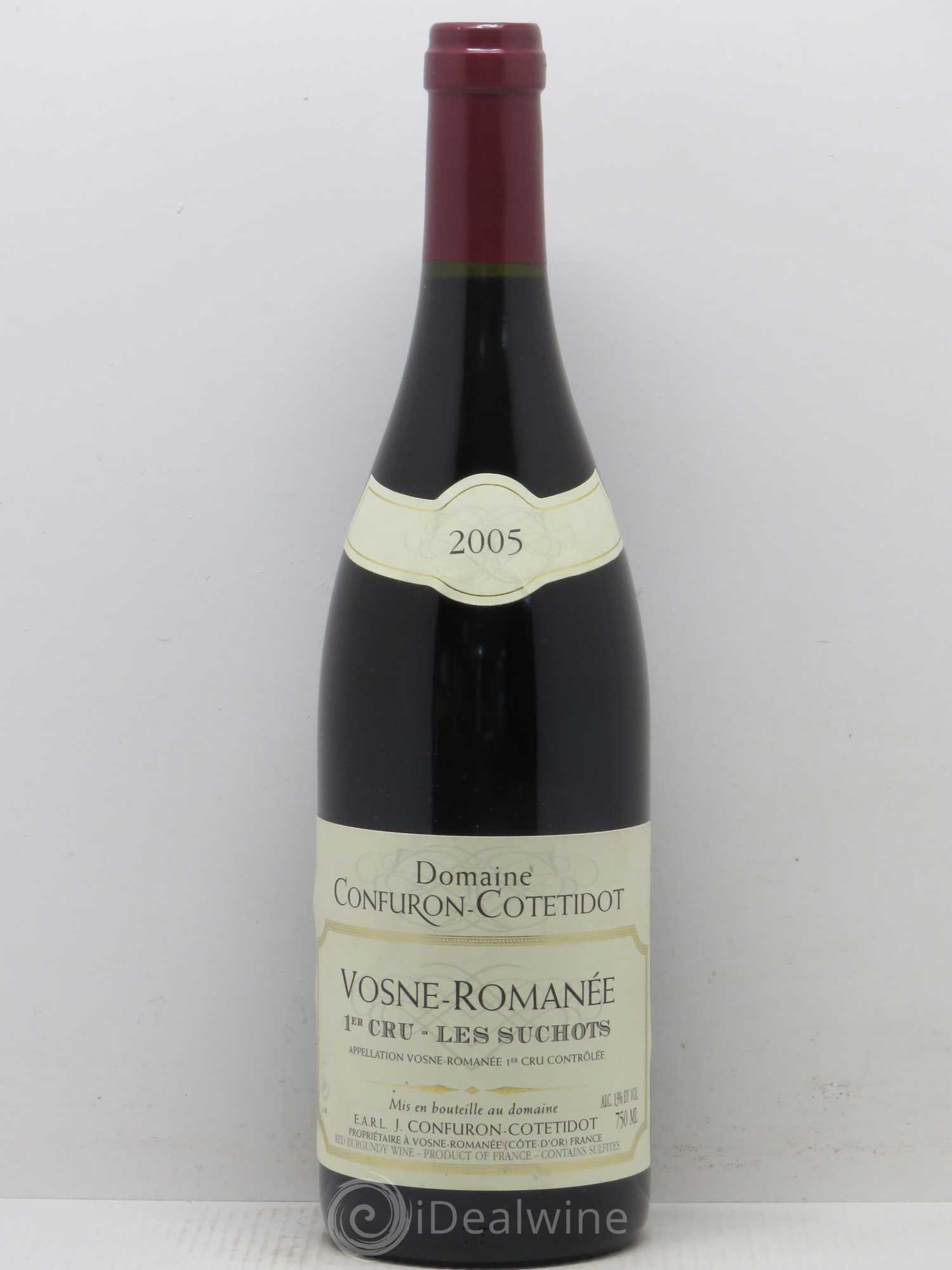 Vosne-Romanée 1er Cru Les Suchots Confuron-Cotetidot 2005 - Lot de 1 bouteille - 0
