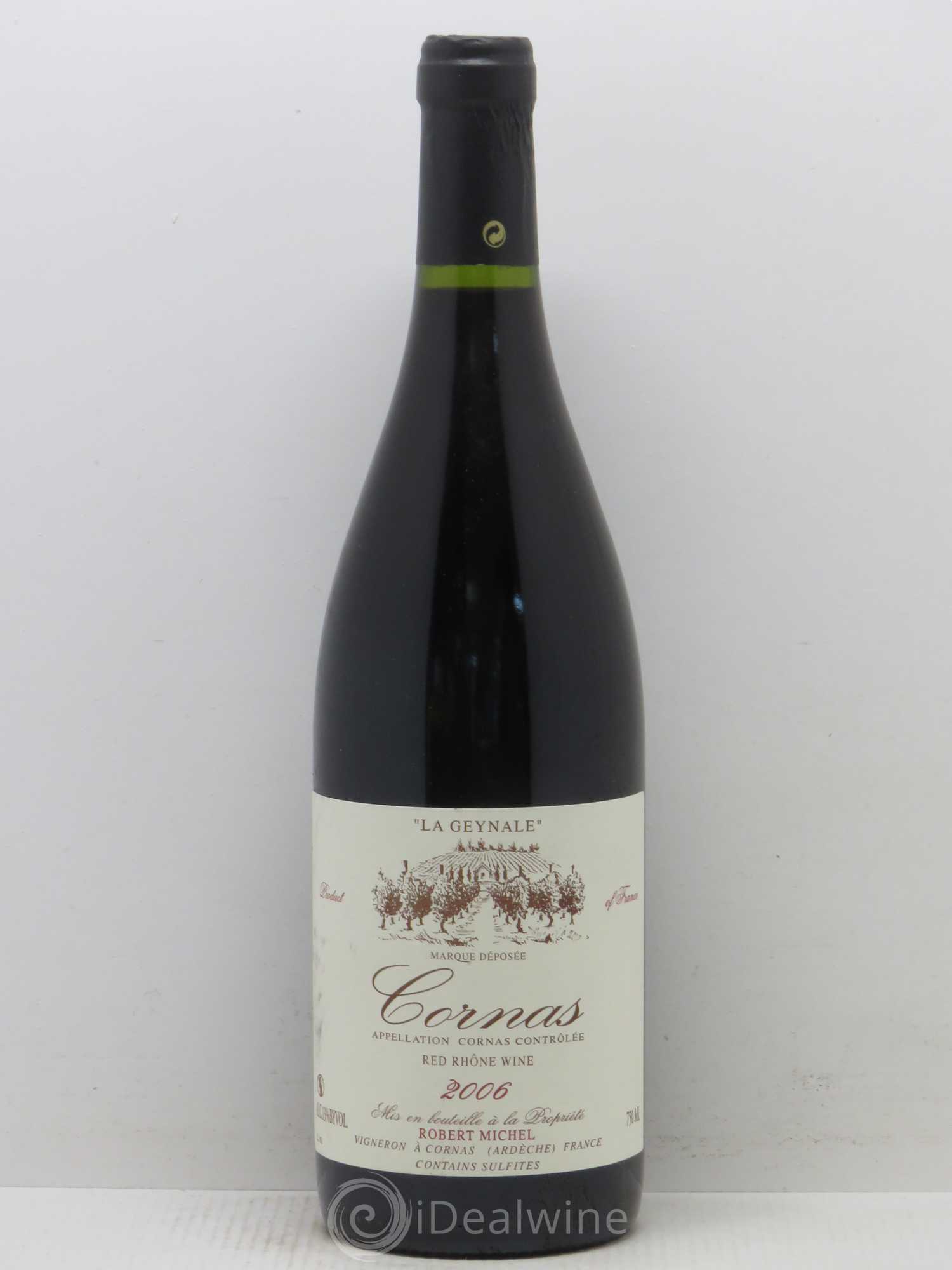 Cornas La Geynale Robert Michel 2006 - Lot de 1 bouteille - 0