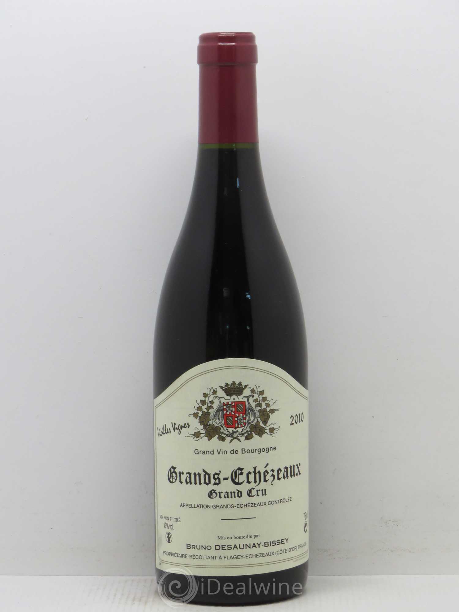 Grands-Echezeaux Grand Cru Vieilles Vignes Domaine Dessaunay Bissey 2010 - Posten von 1 Flasche - 0