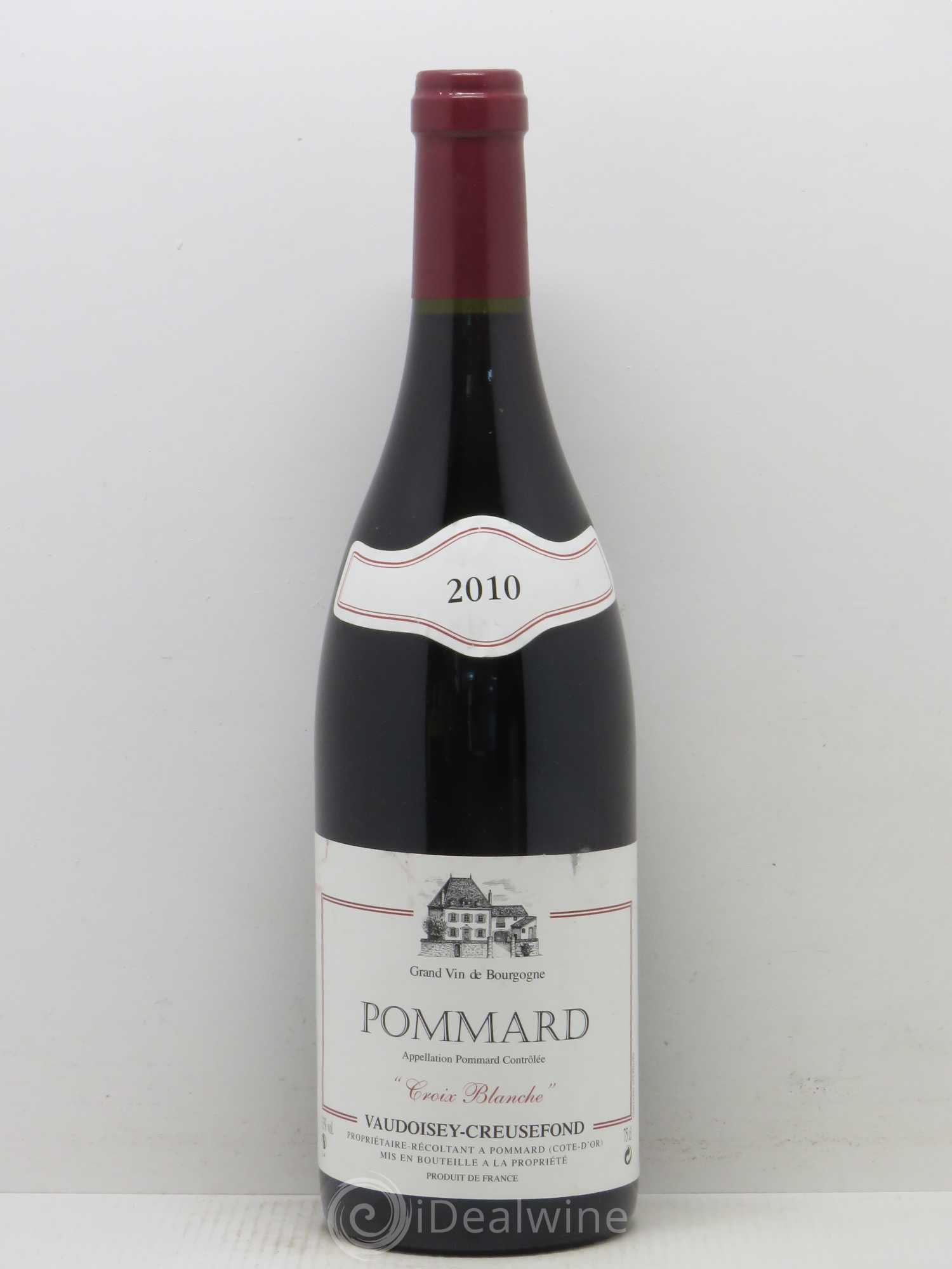 Pommard Croix Blanche Domaine Vaudoisey-Creusefond 2010 - Posten von 1 Flasche - 0