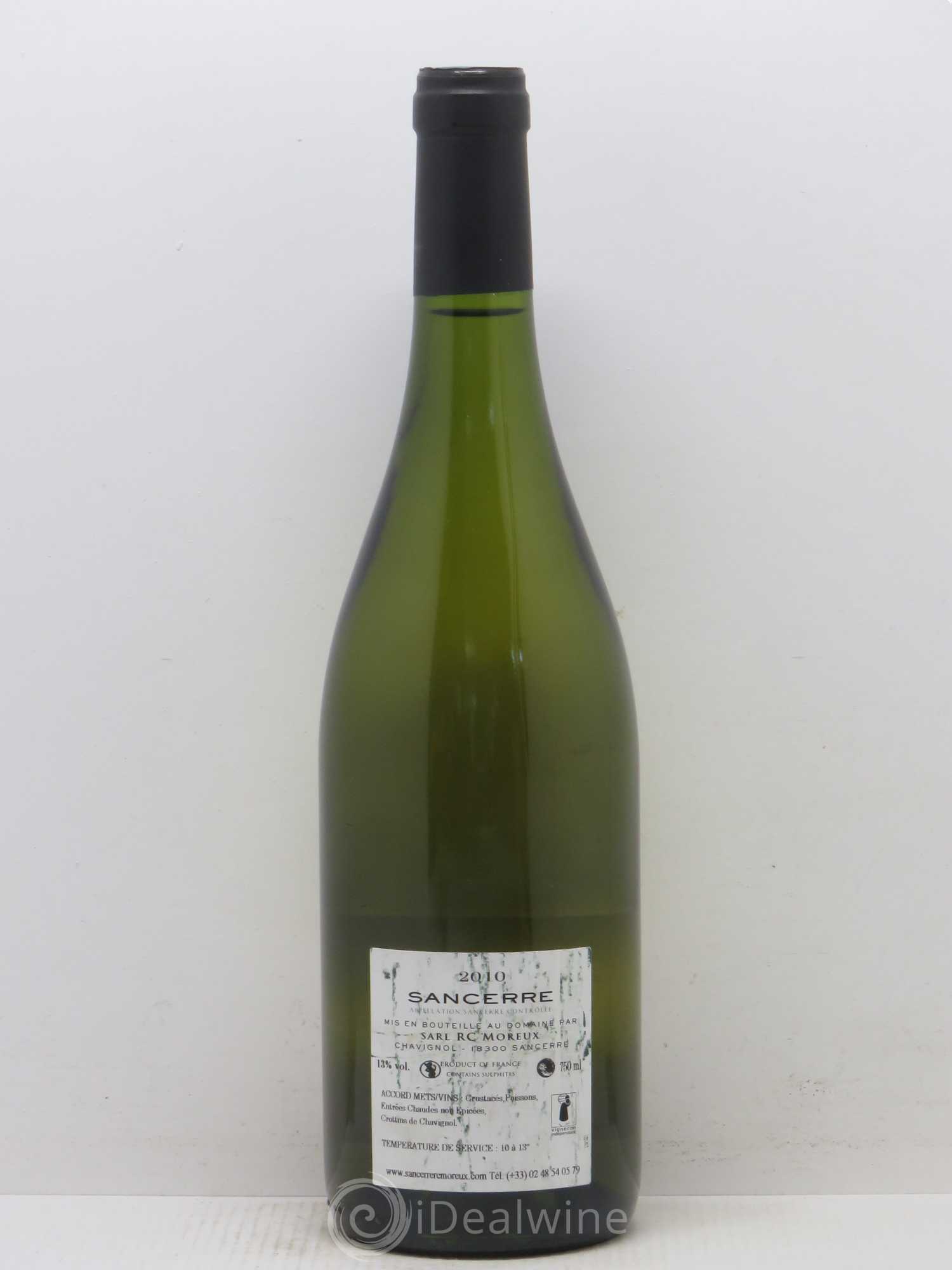 Sancerre Les Monts Damnés Domaine Roger et Christophe Moreux 2010 - Posten von 1 Flasche - 1
