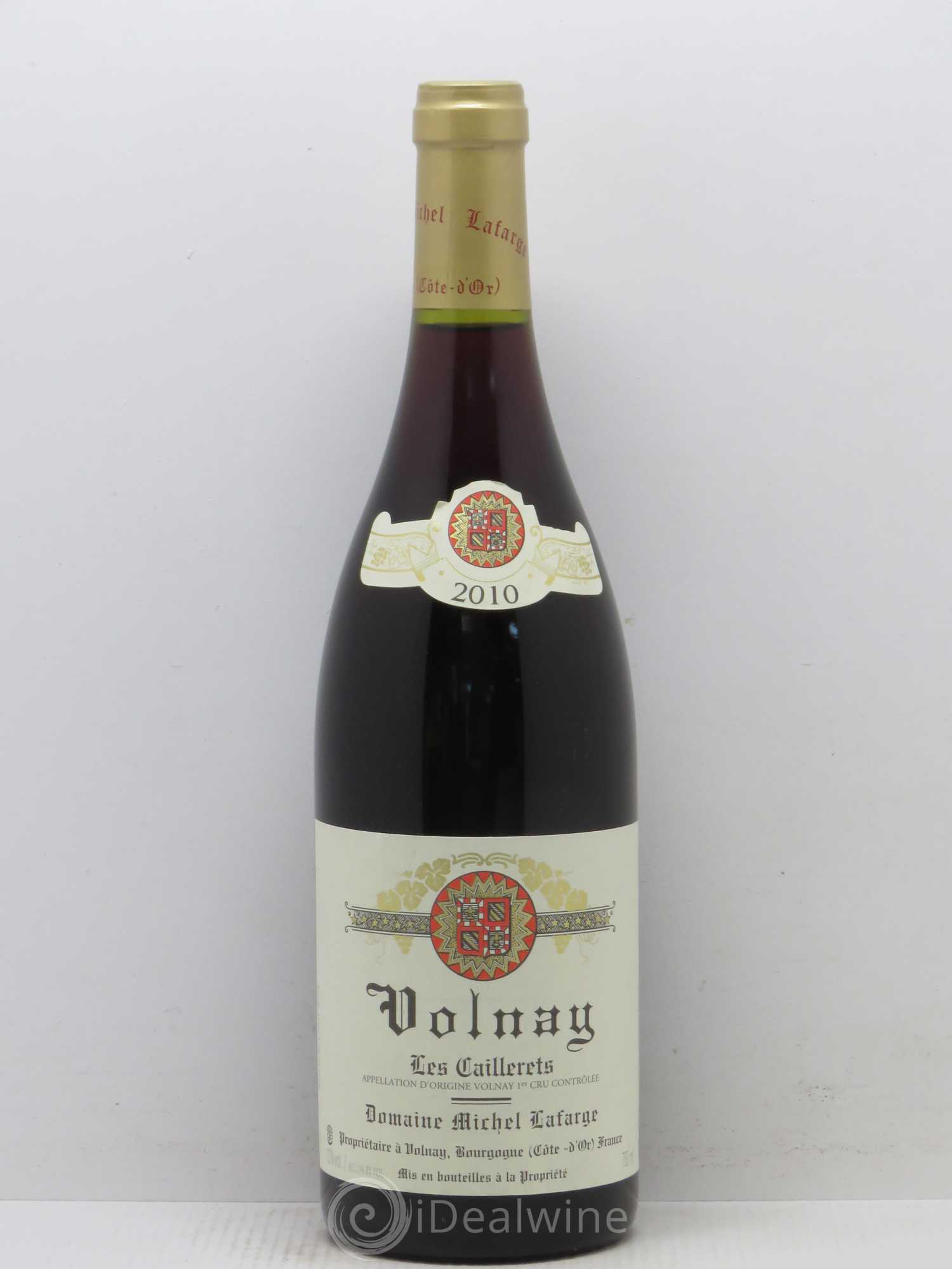 Volnay 1er Cru Les Caillerets Lafarge (Domaine) 2010 - Lot de 1 bouteille - 0