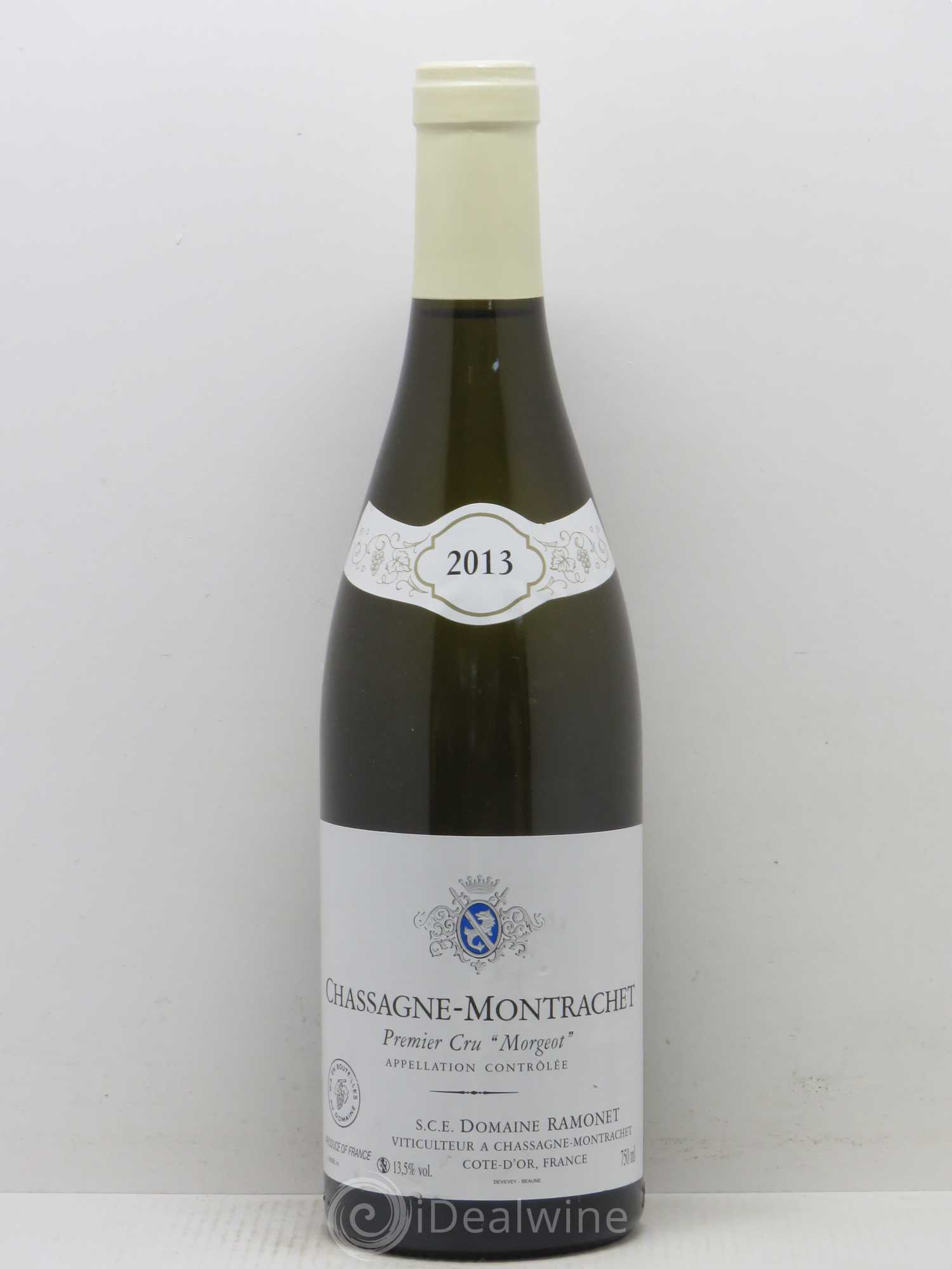 Chassagne-Montrachet 1er Cru Morgeot Ramonet (Domaine) 2013 - Lot de 1 bouteille - 0