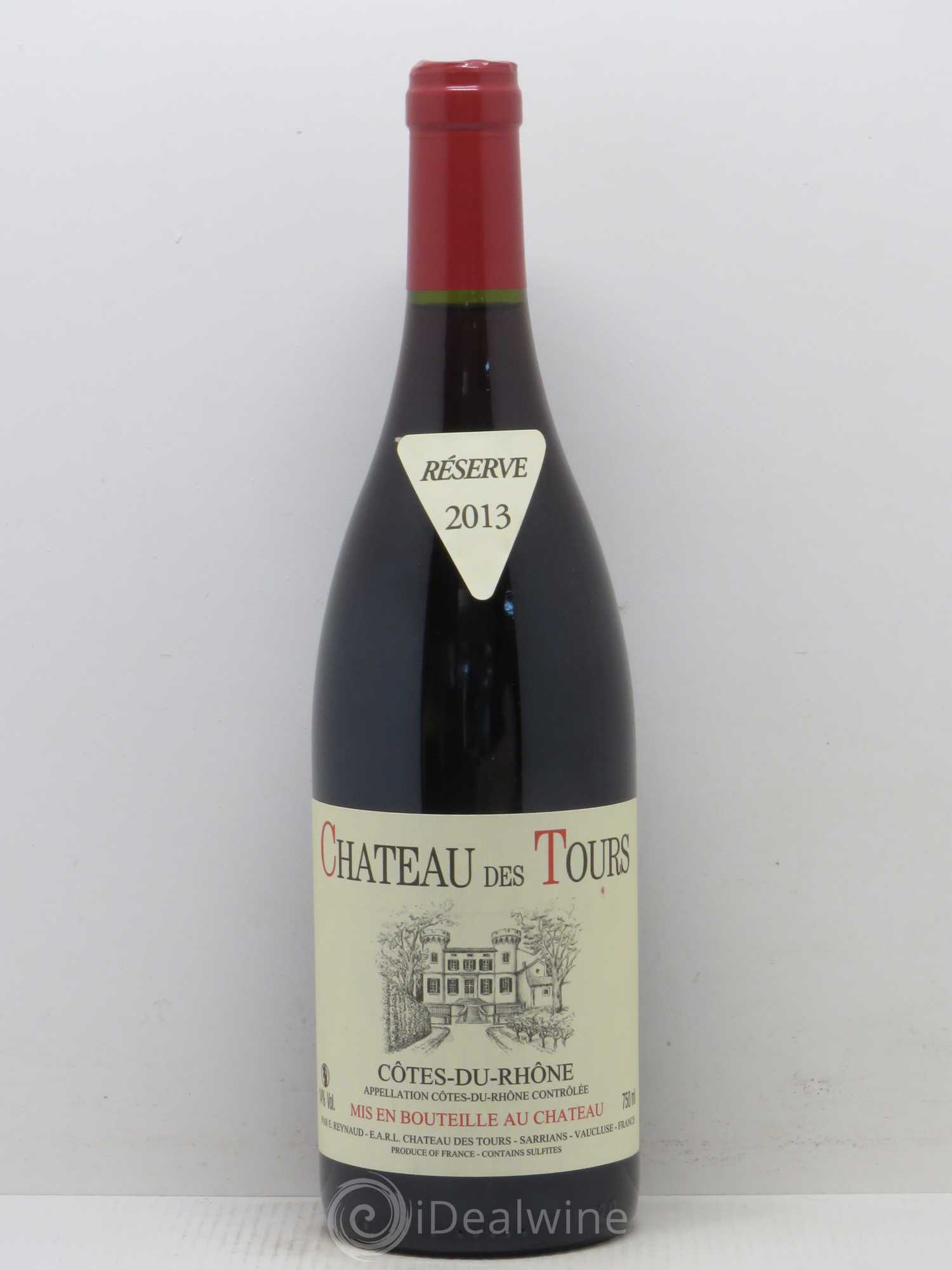 Côtes-du-Rhône Château des Tours Emmanuel Reynaud 2013 - Lot de 1 bouteille - 0
