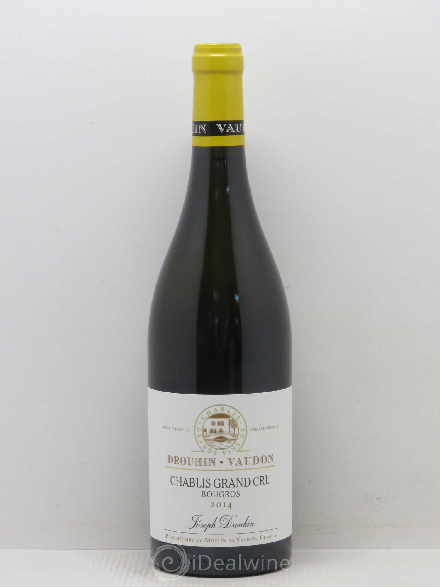 Chablis Grand Cru Bougros Domaine Joseph Drouhin 2014 - Posten von 1 Flasche - 0