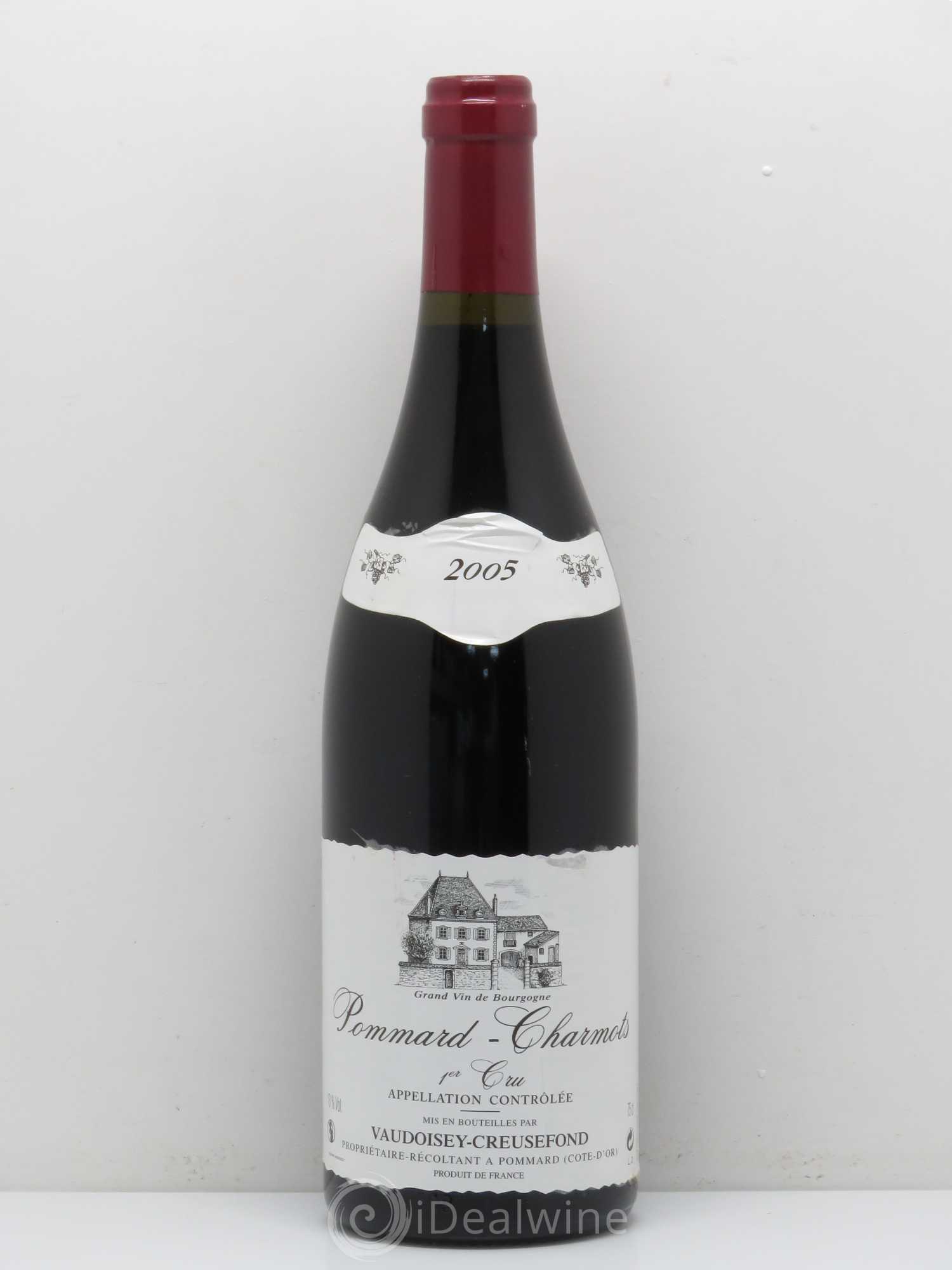 Pommard 1er Cru Les Charmots Domaine Vaudoisey Creusefond 2005 - Posten von 1 Flasche - 0