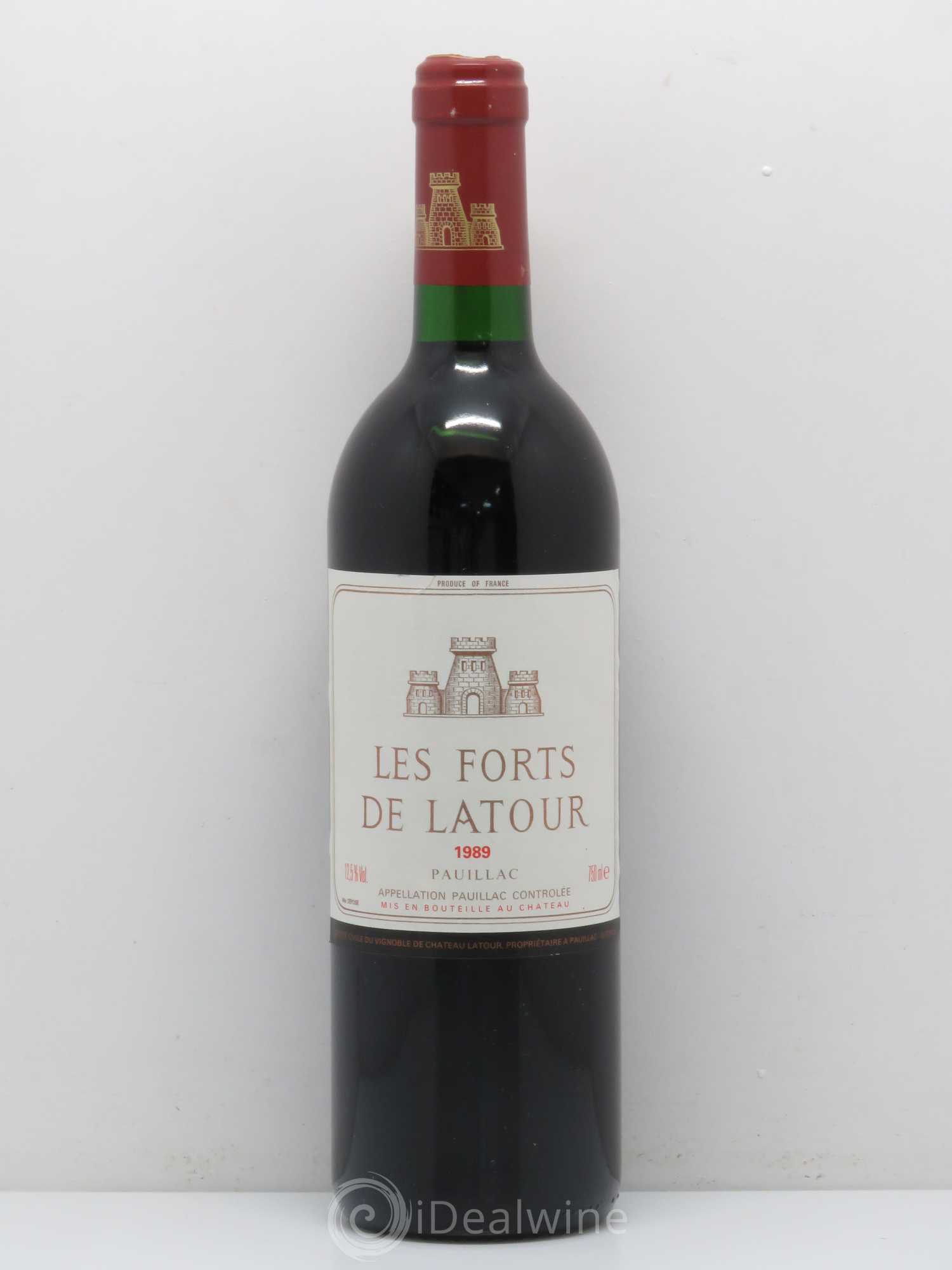 Les Forts de Latour Second Vin 1989 - Lot de 1 bouteille - 0