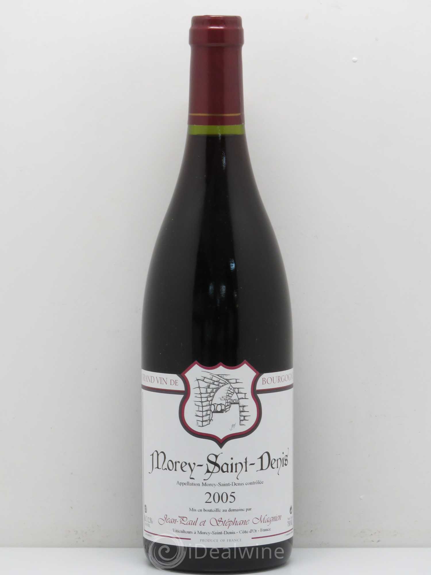 Morey-Saint-Denis Domaine J.P. Et Stéphane Magnien 2005 - Posten von 1 Flasche - 0