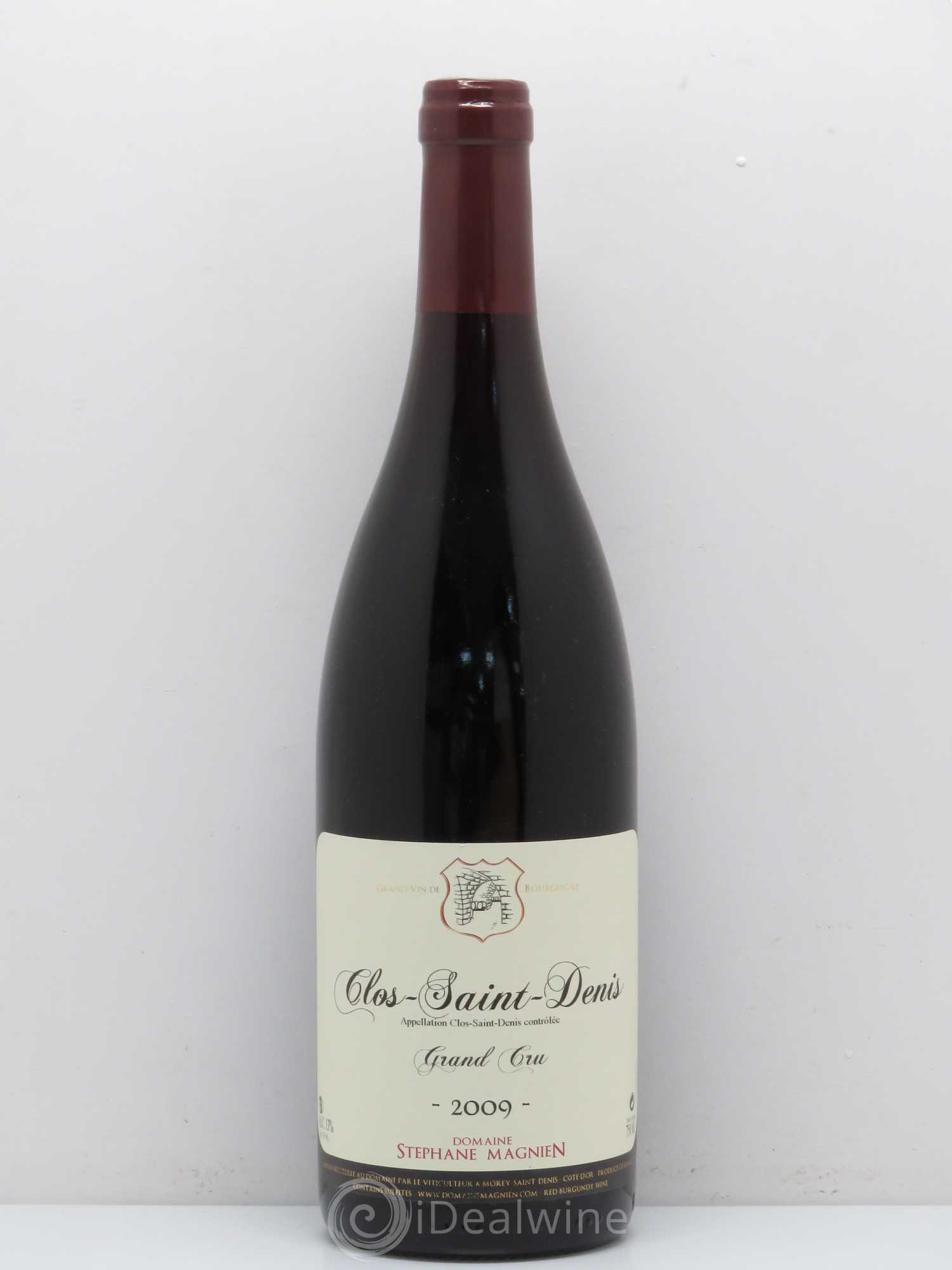 Clos Saint-Denis Grand Cru Stéphane Magnien (Domaine) 2009 - Lot de 1 bouteille - 0
