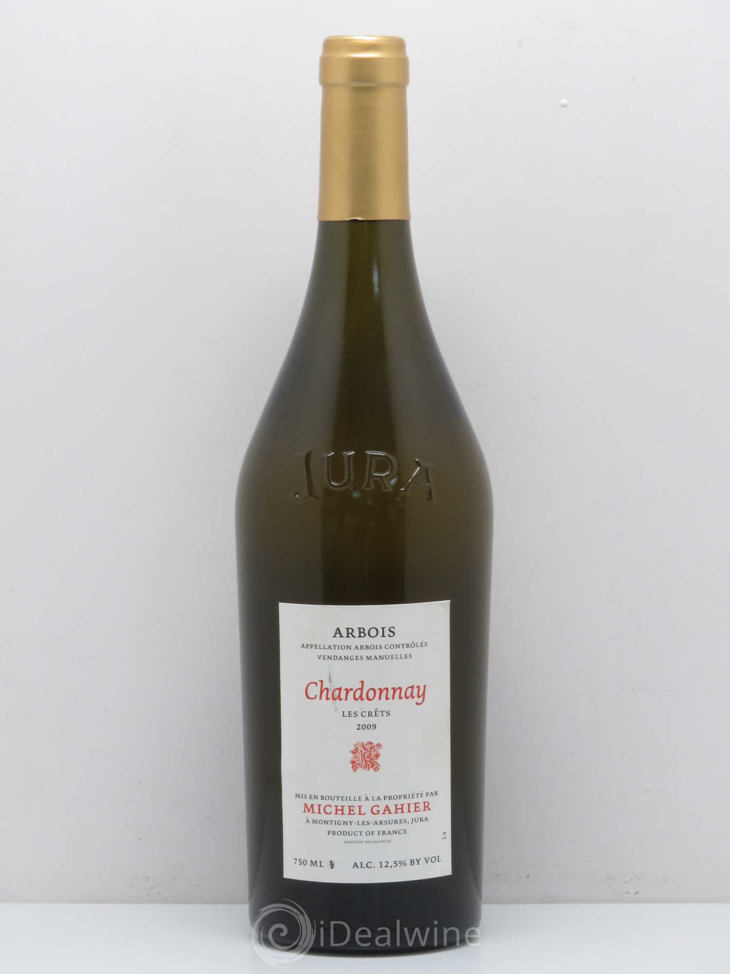 Arbois Chardonnay Les Crêts Domaine Michel Gahier (sans prix de réserve) 2009 - Posten von 1 Flasche - 0