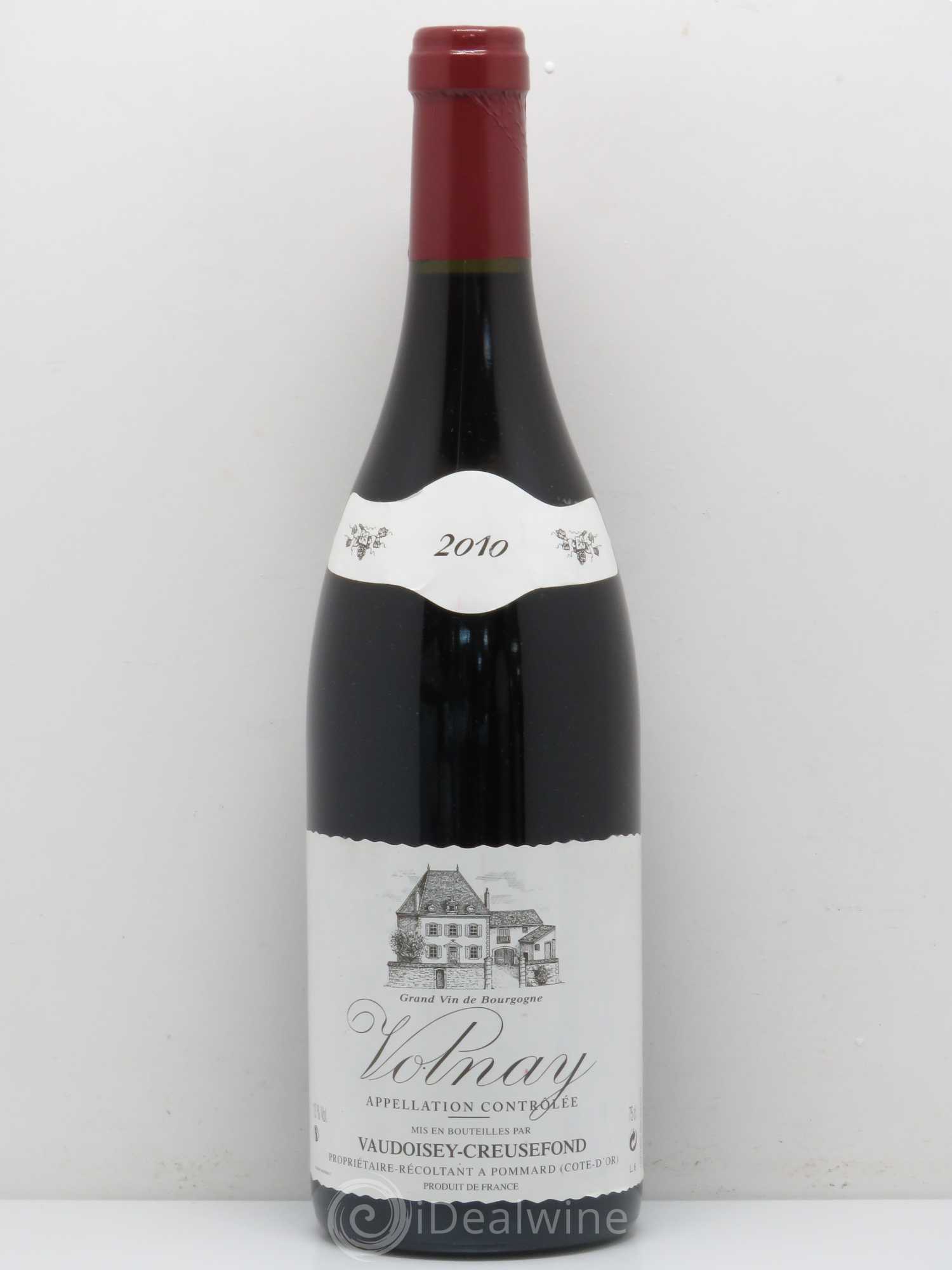 Volnay Vaudoisey-Creusefond 2010 - Lot de 1 bouteille - 0