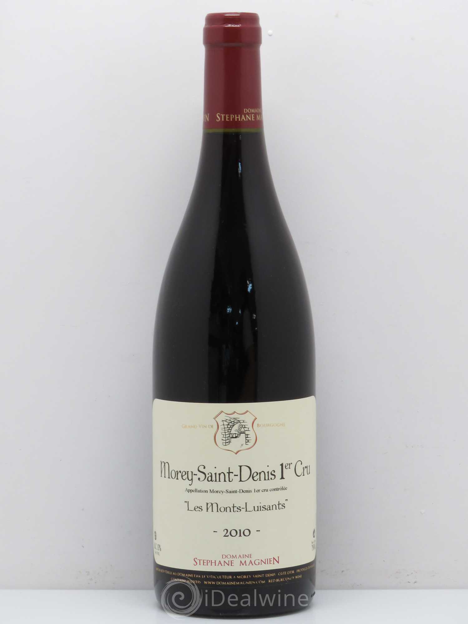 Morey-Saint-Denis 1er Cru Les Monts Luisants Domaine Stéphane Magnien 2010 - Posten von 1 Flasche - 0