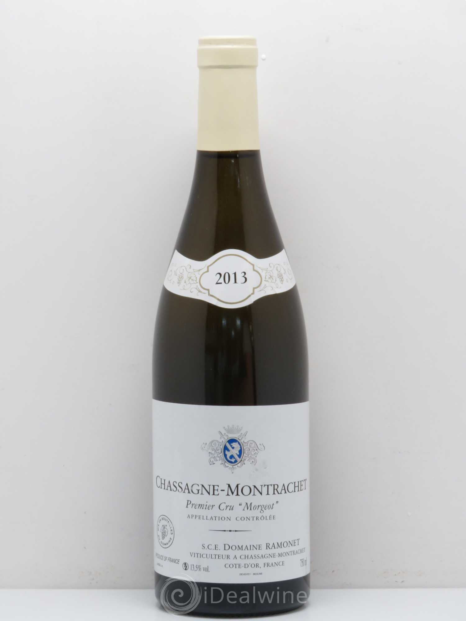 Chassagne-Montrachet 1er Cru Morgeot Ramonet (Domaine) 2013 - Lot de 1 bouteille - 0