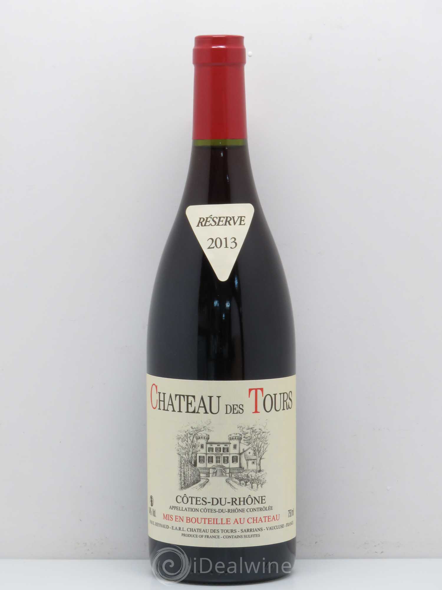 Côtes-du-Rhône Château des Tours Emmanuel Reynaud 2013 - Lot de 1 bouteille - 0