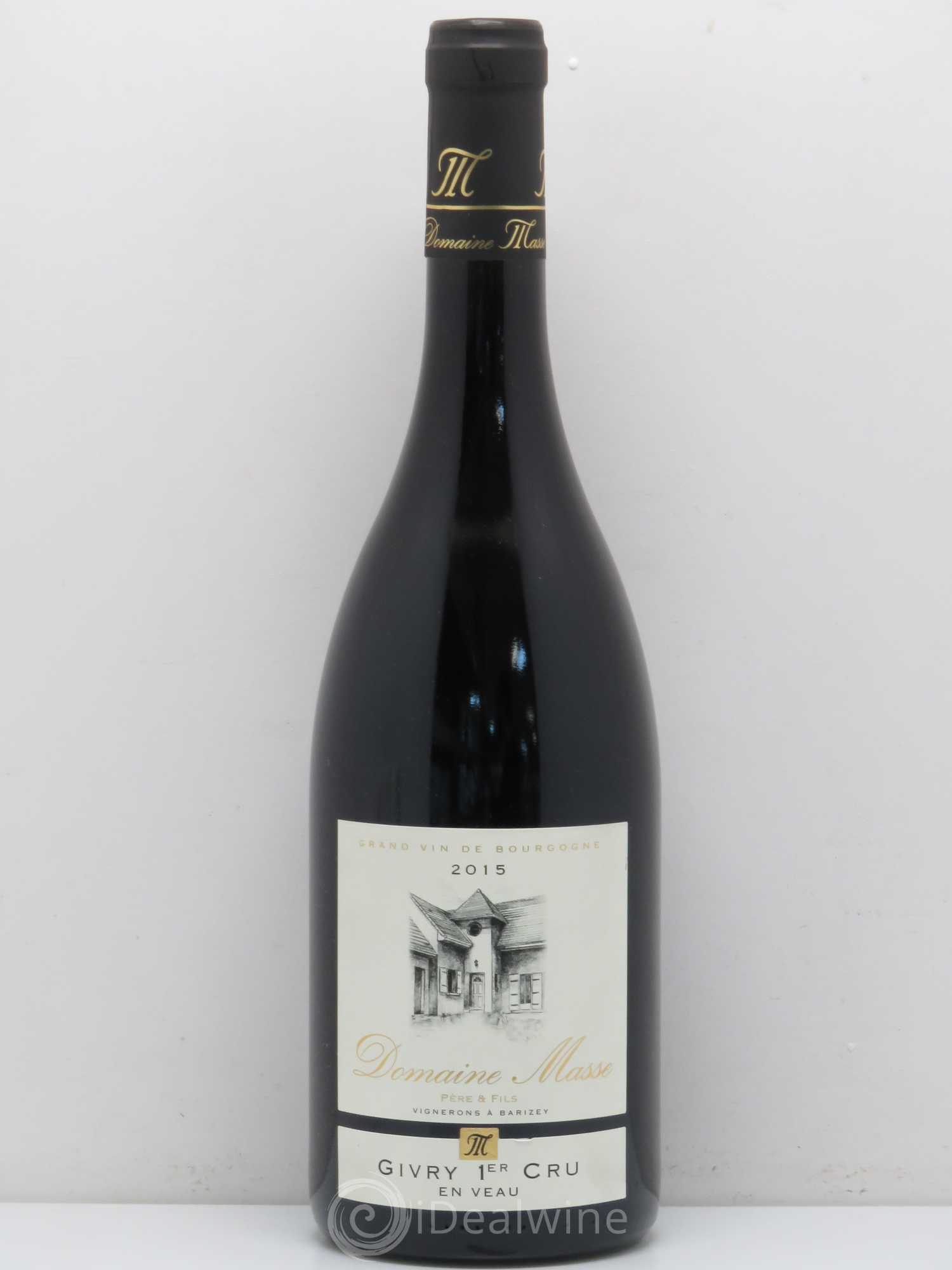 Givry 1er Cru En Veau Domaine Masse Pere Et Fils 2015 - Posten von 1 Flasche - 0