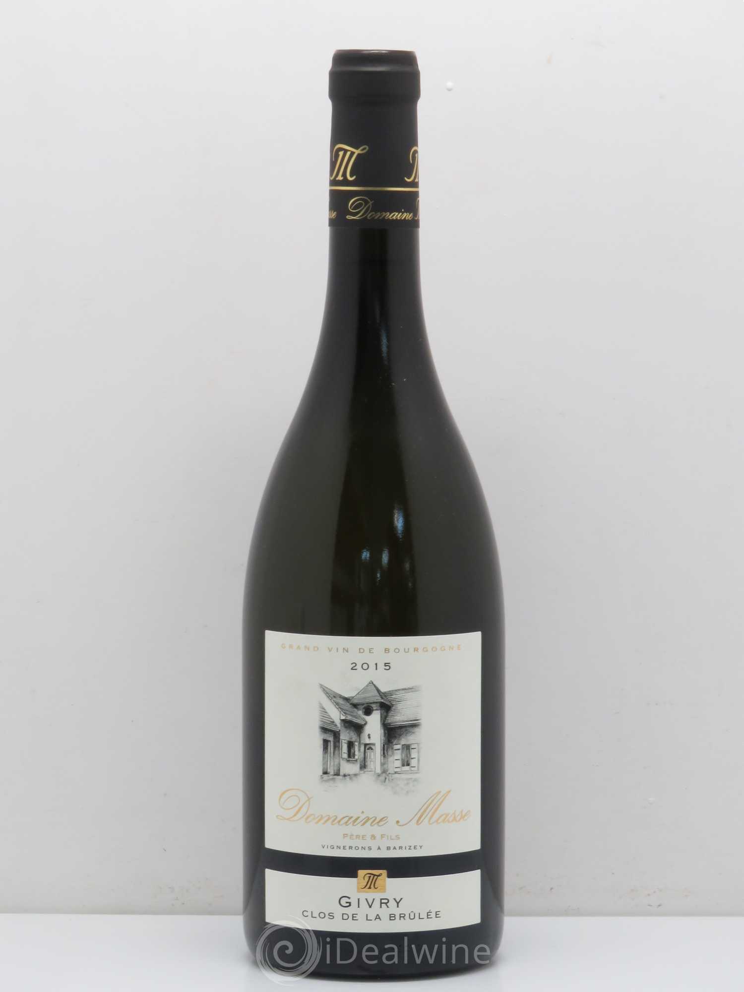 Givry Clos de la Brulée Domaine Masse Père & Fils 2015 - Posten von 1 Flasche - 0