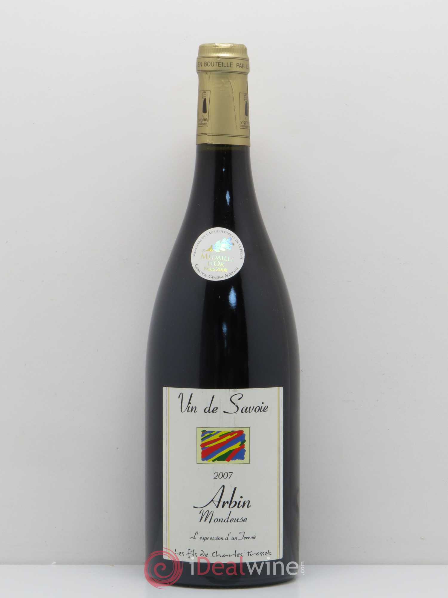 Vin de Savoie Arbin Mondeuse Les Fils de Charles Trosset (sans prix de réserve) 2007 - Posten von 1 Flasche - 0