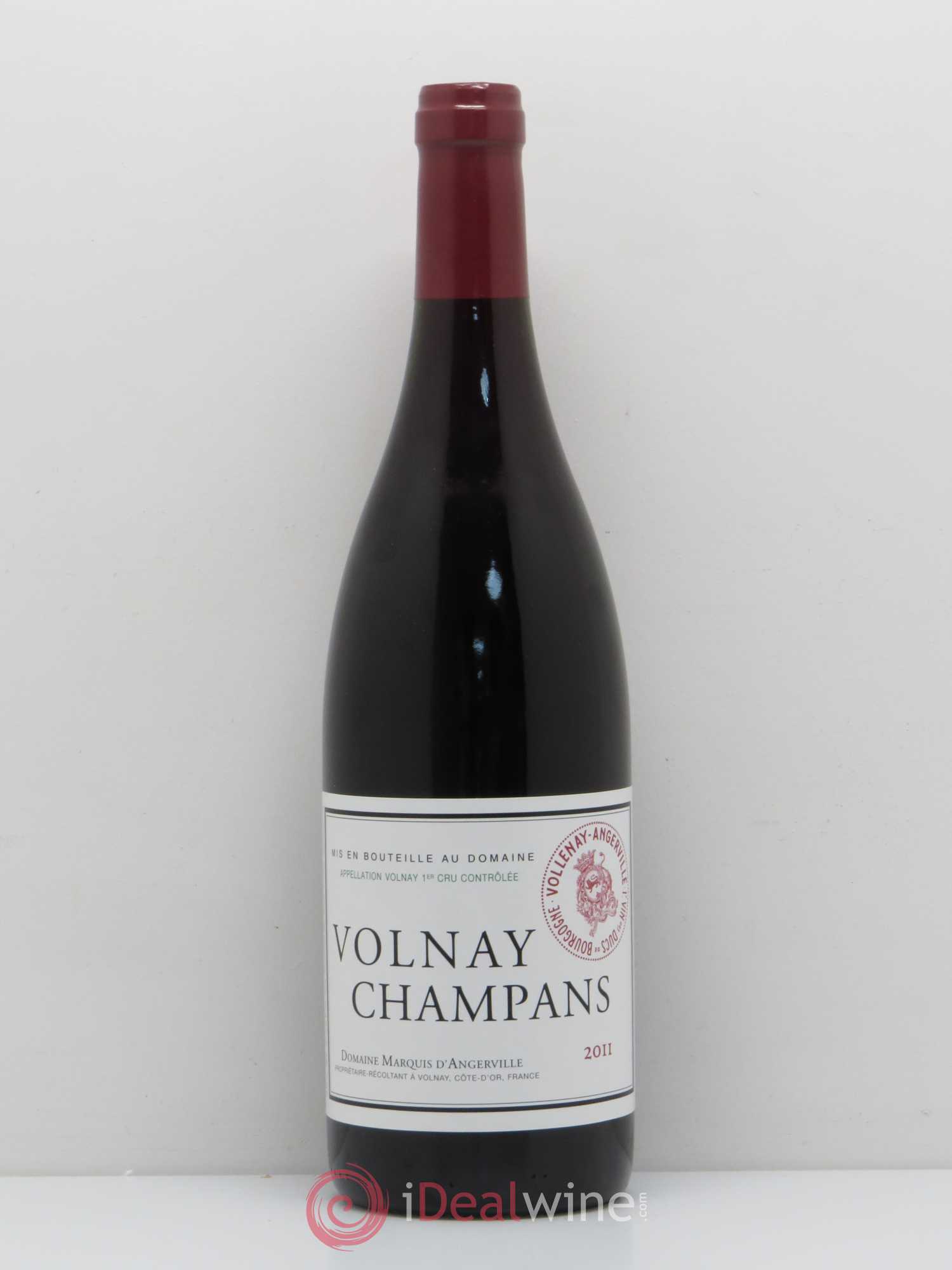 Volnay 1er Cru Champans Marquis d'Angerville (Domaine) 2011 - Lot de 1 bouteille - 0