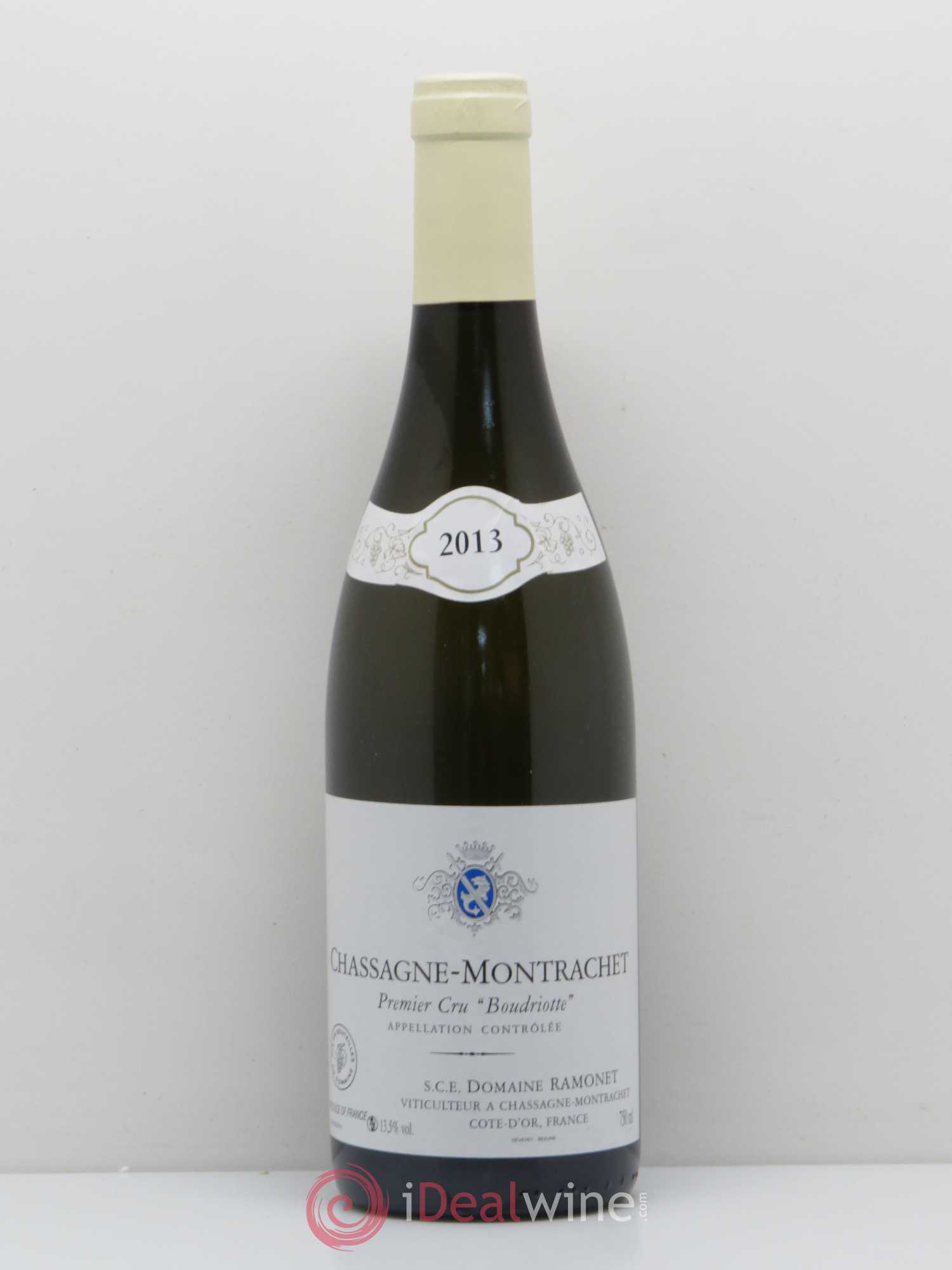 Chassagne-Montrachet 1er Cru Boudriotte Ramonet (Domaine) 2013 - Lot de 1 bouteille - 0