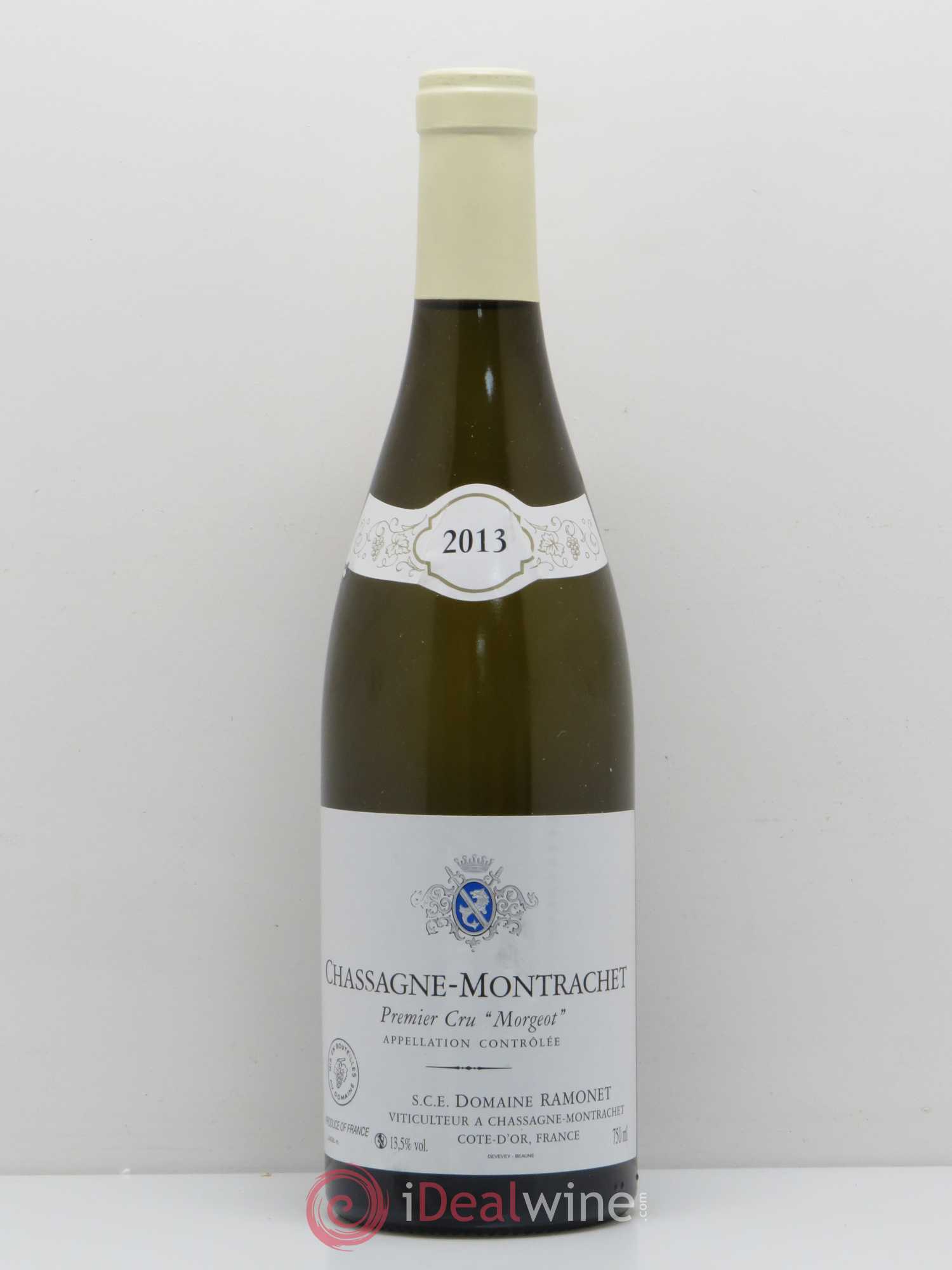 Chassagne-Montrachet 1er Cru Morgeot Ramonet (Domaine) 2013 - Lot de 1 bouteille - 0