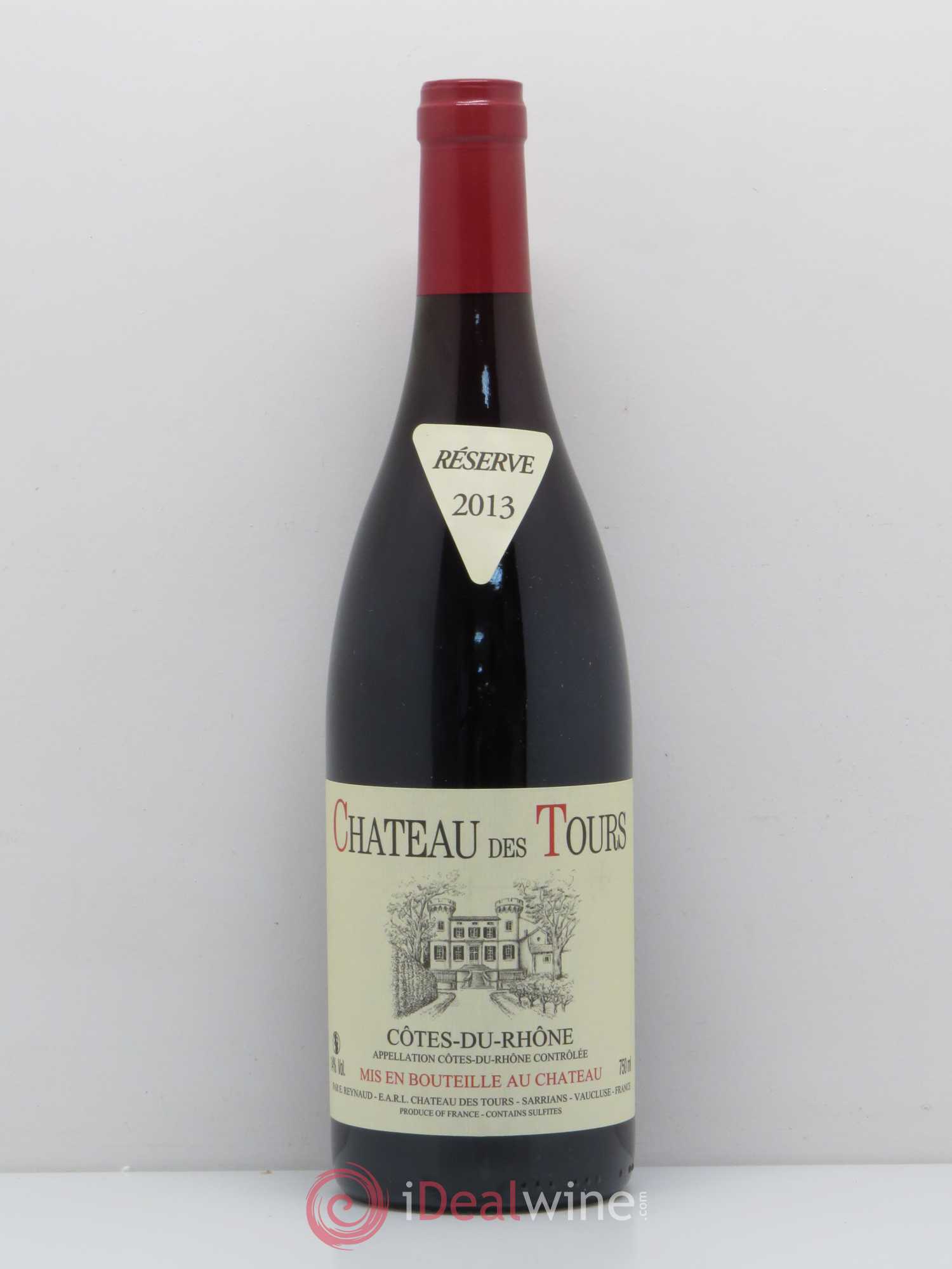 Côtes-du-Rhône Château des Tours Emmanuel Reynaud 2013 - Lot de 1 bouteille - 0