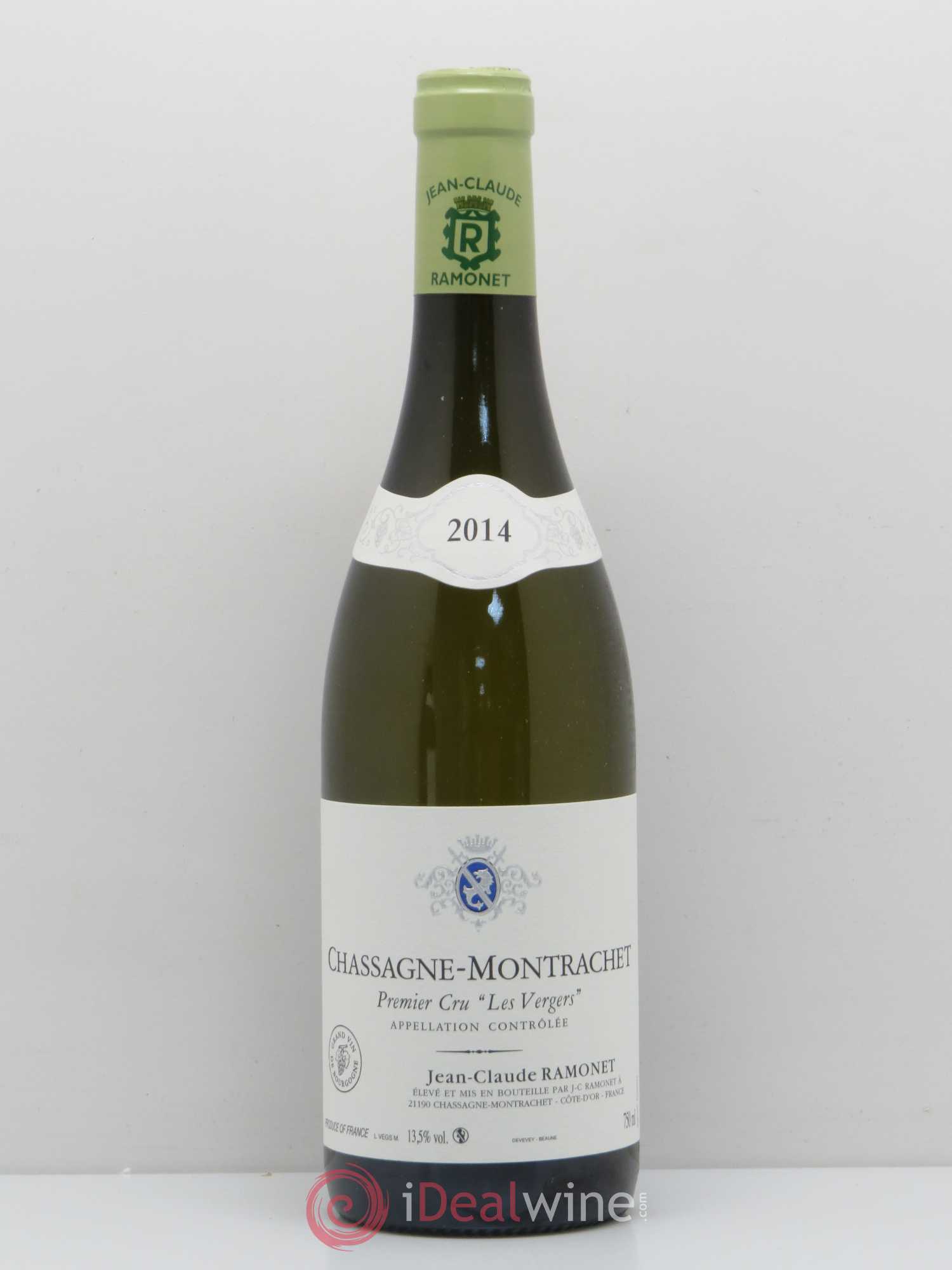 Chassagne-Montrachet 1er Cru Les Vergers Domaine Jean-Claude Ramonet 2014 - Posten von 1 Flasche - 0