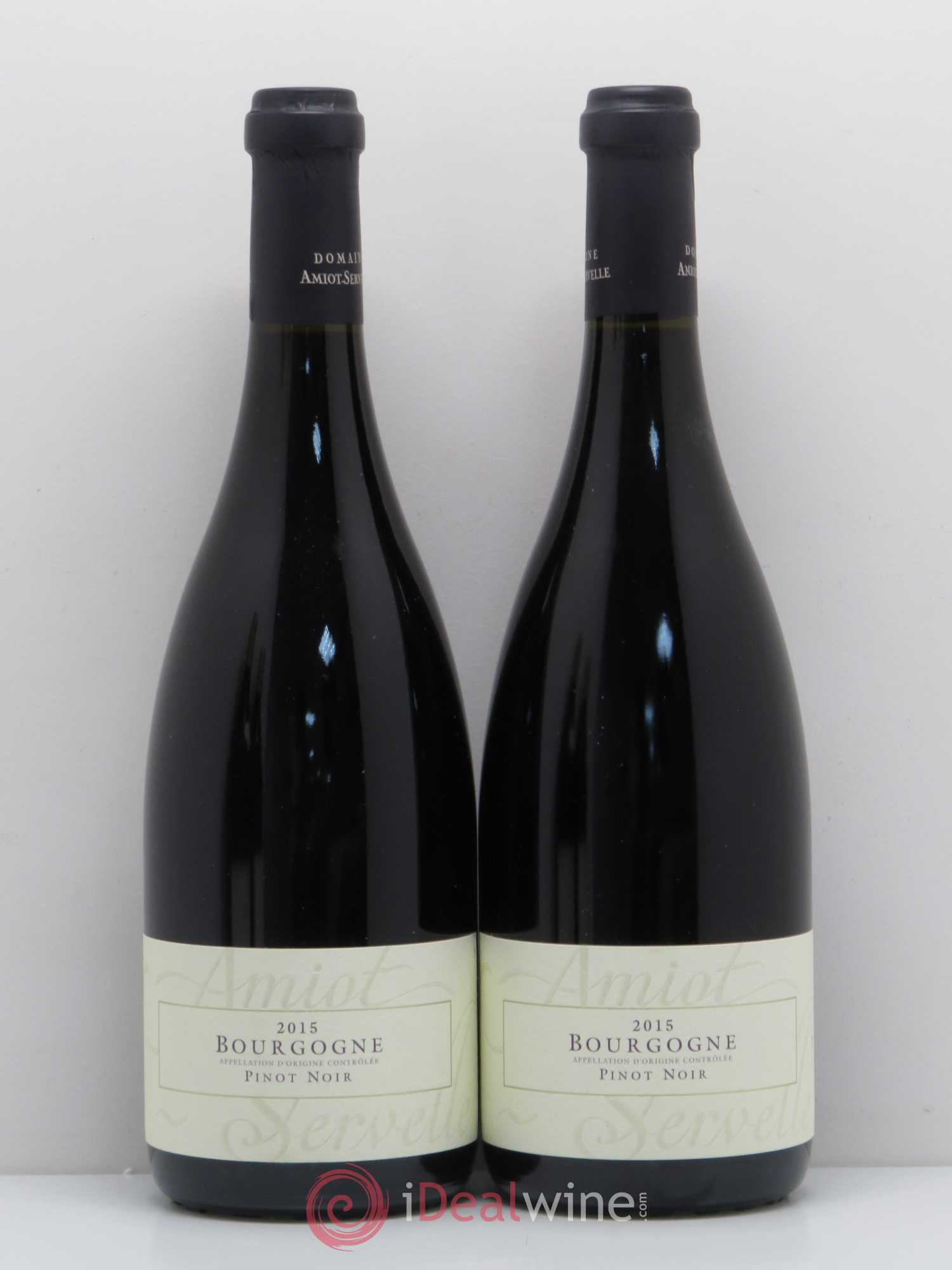 Bourgogne Domaine Amiot-Servelle 2015 - Posten von 2 Flaschen - 0