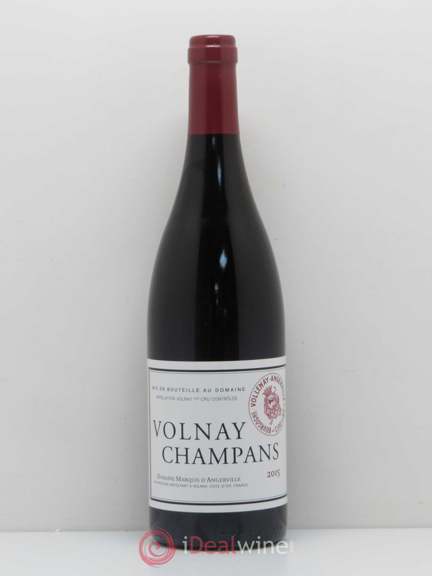Volnay 1er Cru Champans Marquis d'Angerville (Domaine) 2015 - Lot de 1 bouteille - 0