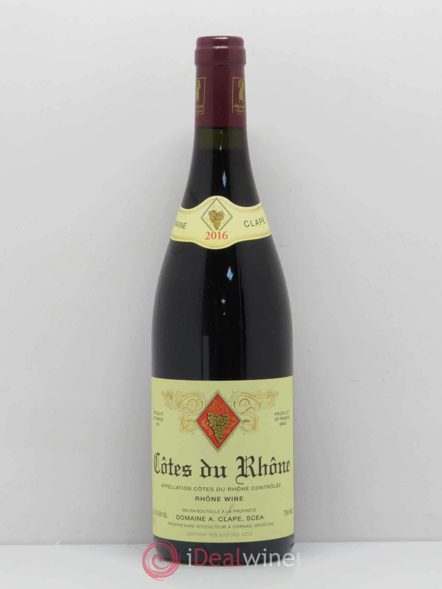 Côtes-du-Rhône Domaine Clape 2016 - Posten von 1 Flasche - 0
