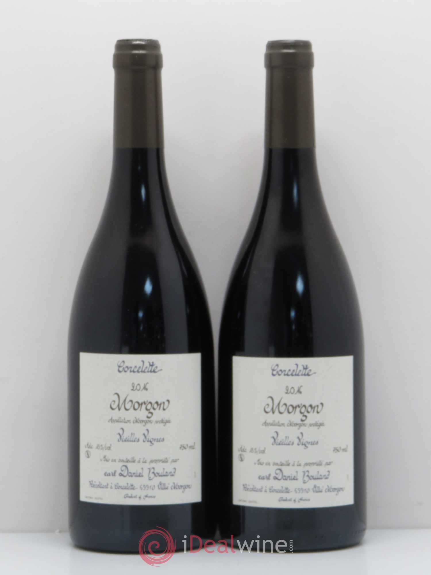 Morgon Corcelette Daniel Bouland (Domaine) Vieilles Vignes 2016 - Lot de 2 bouteilles - 0