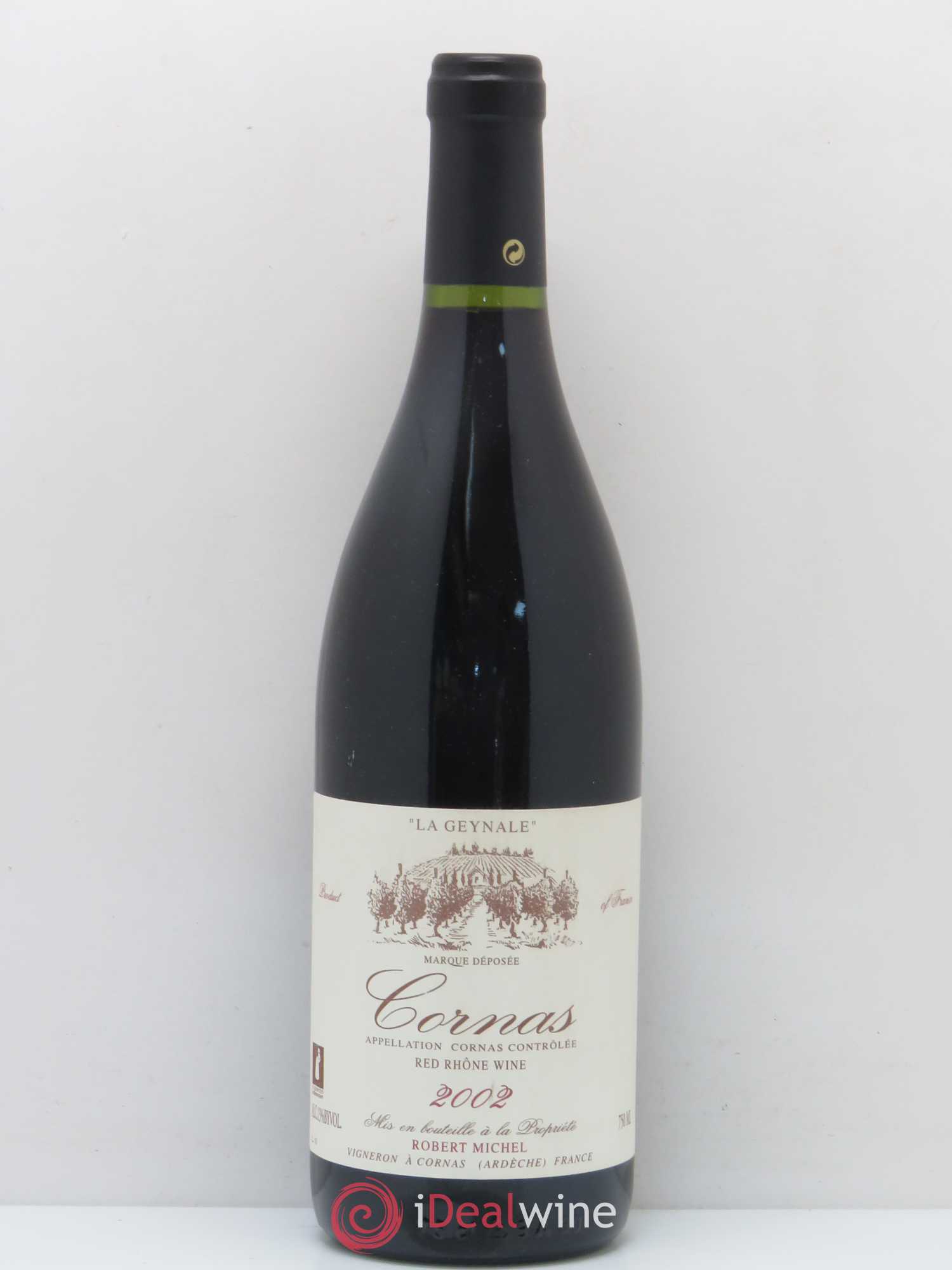 Cornas La Geynale Robert Michel 2002 - Lot de 1 bouteille - 0