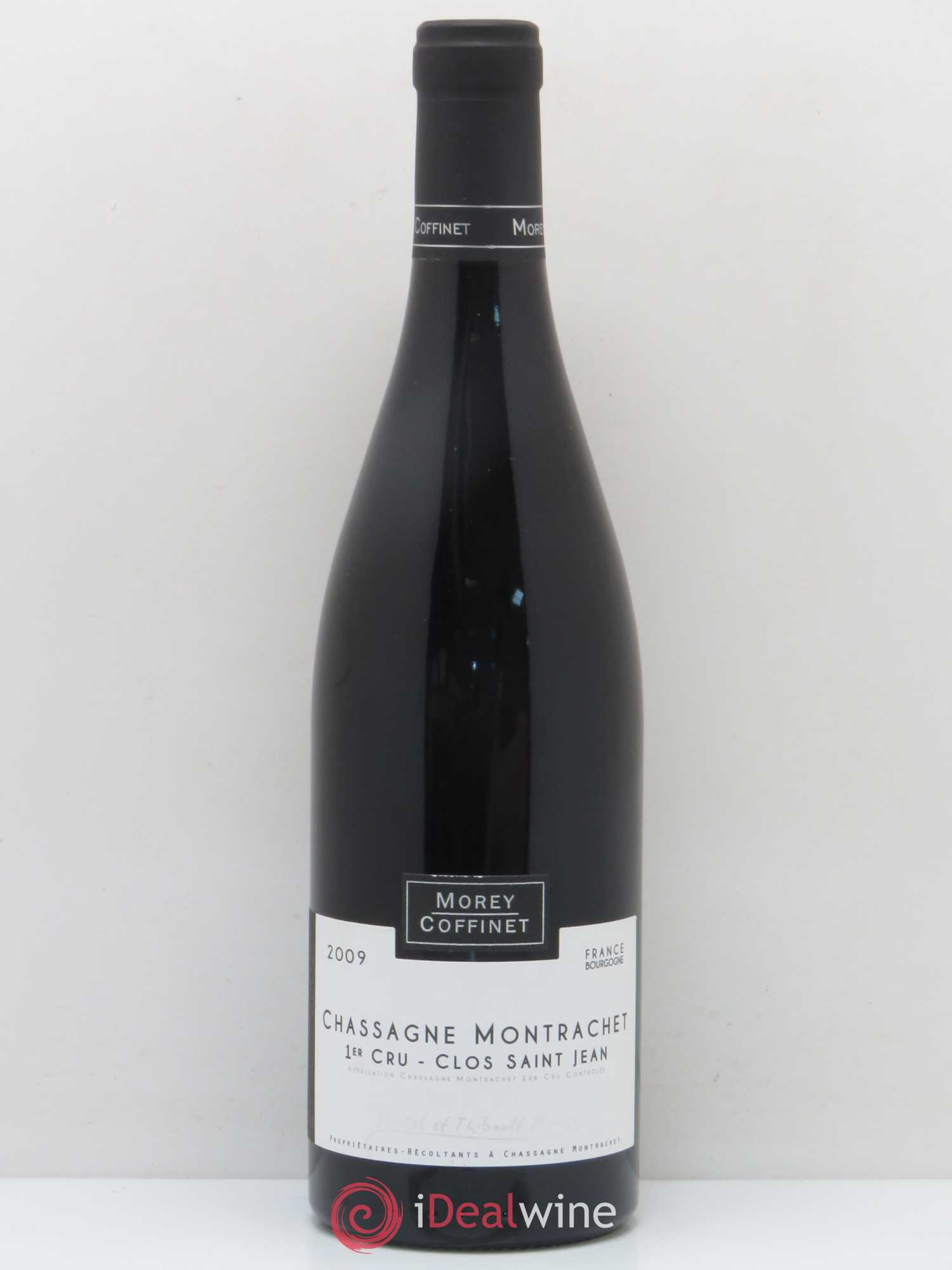 Chassagne-Montrachet 1er Cru Clos St Jean Domaine Morey Coffinet 2009 - Posten von 1 Flasche - 0
