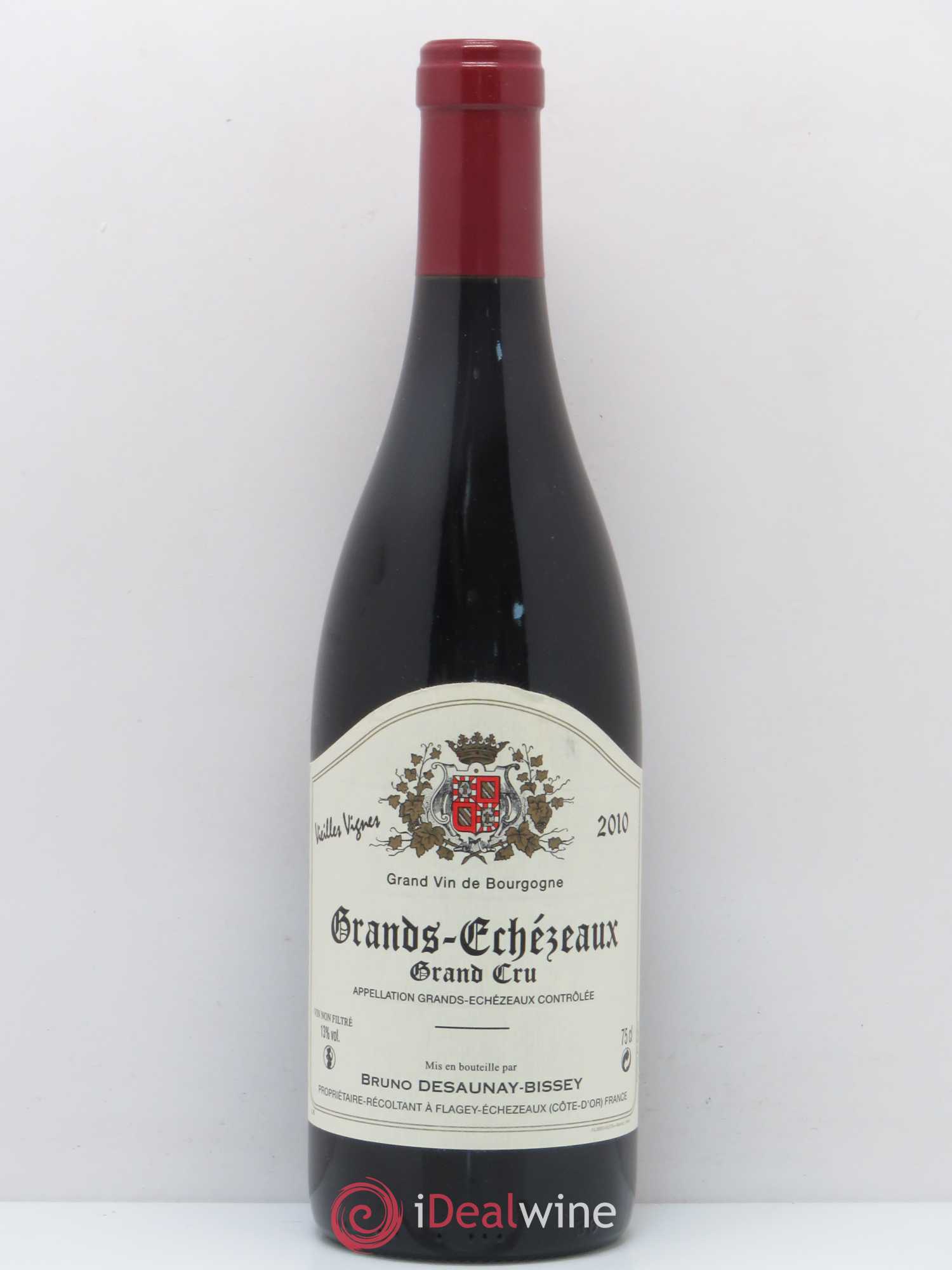 Grands-Echezeaux Grand Cru Vieilles vignes Domaine Desaunay Bissey 2010 - Posten von 1 Flasche - 0