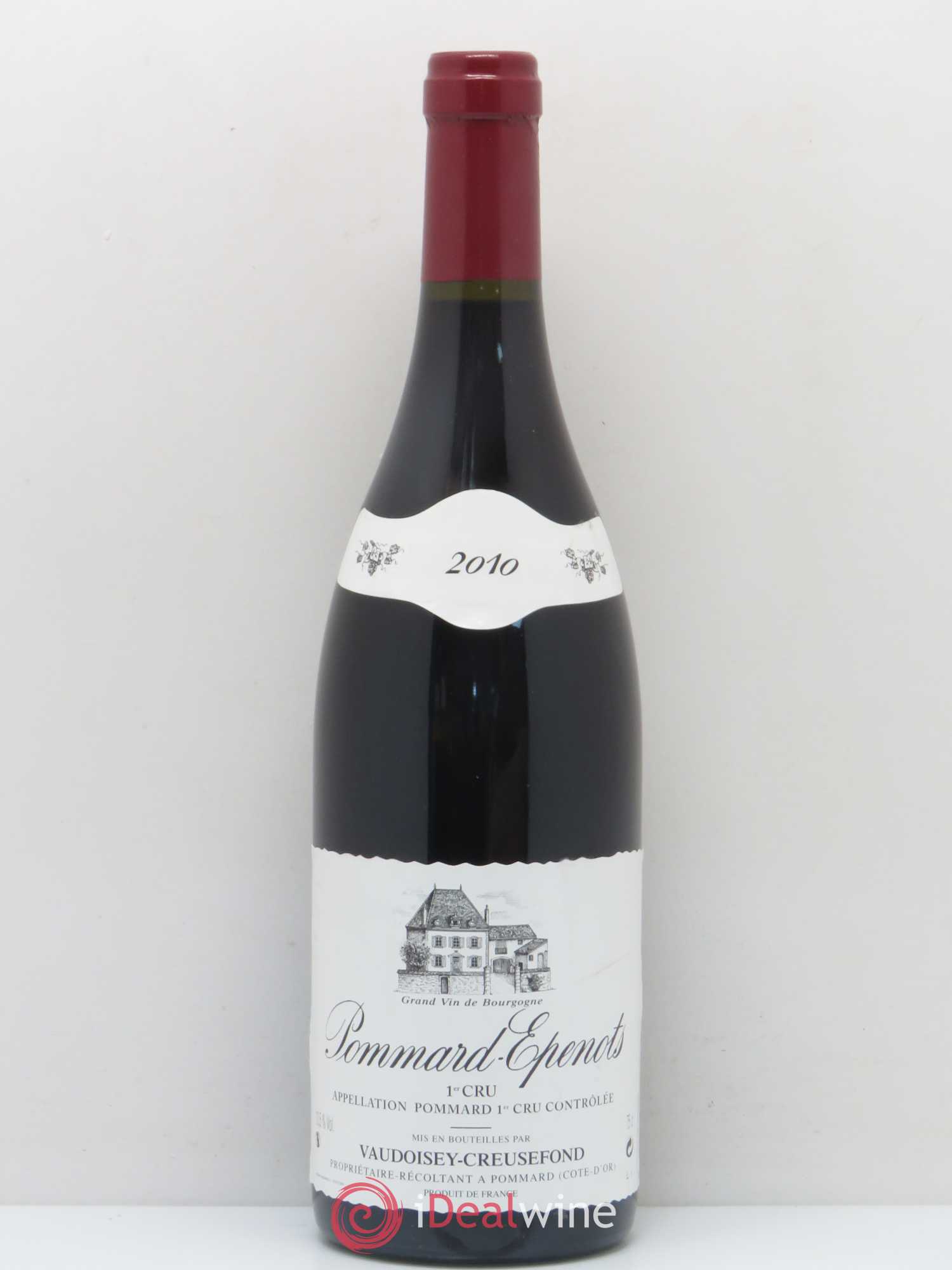 Pommard 1er Cru Epenots Domaine Vaudoisey Creusefond 2010 - Lot de 1 bouteille - 0